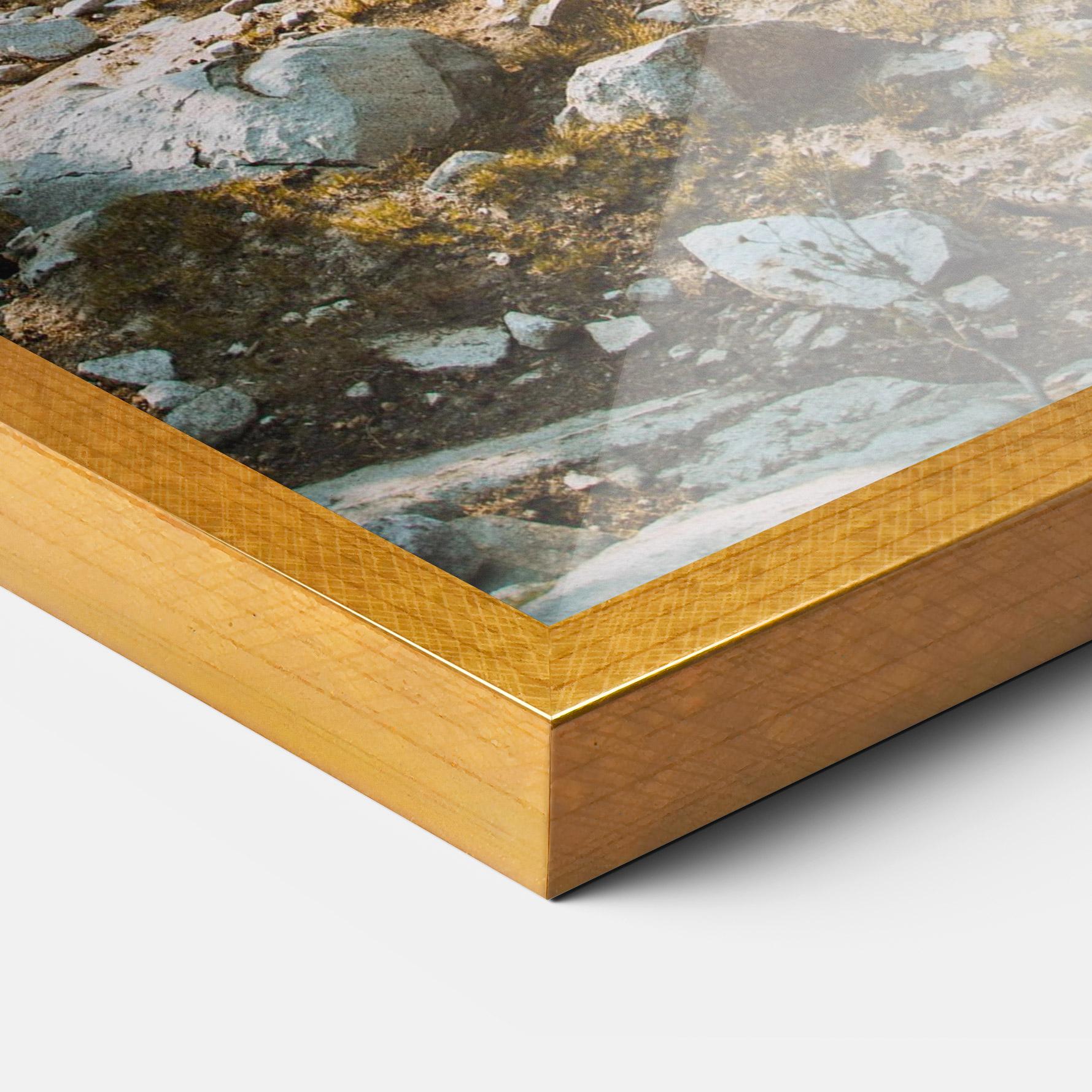 Plakat w Ramie Rock Forest View mockup 3