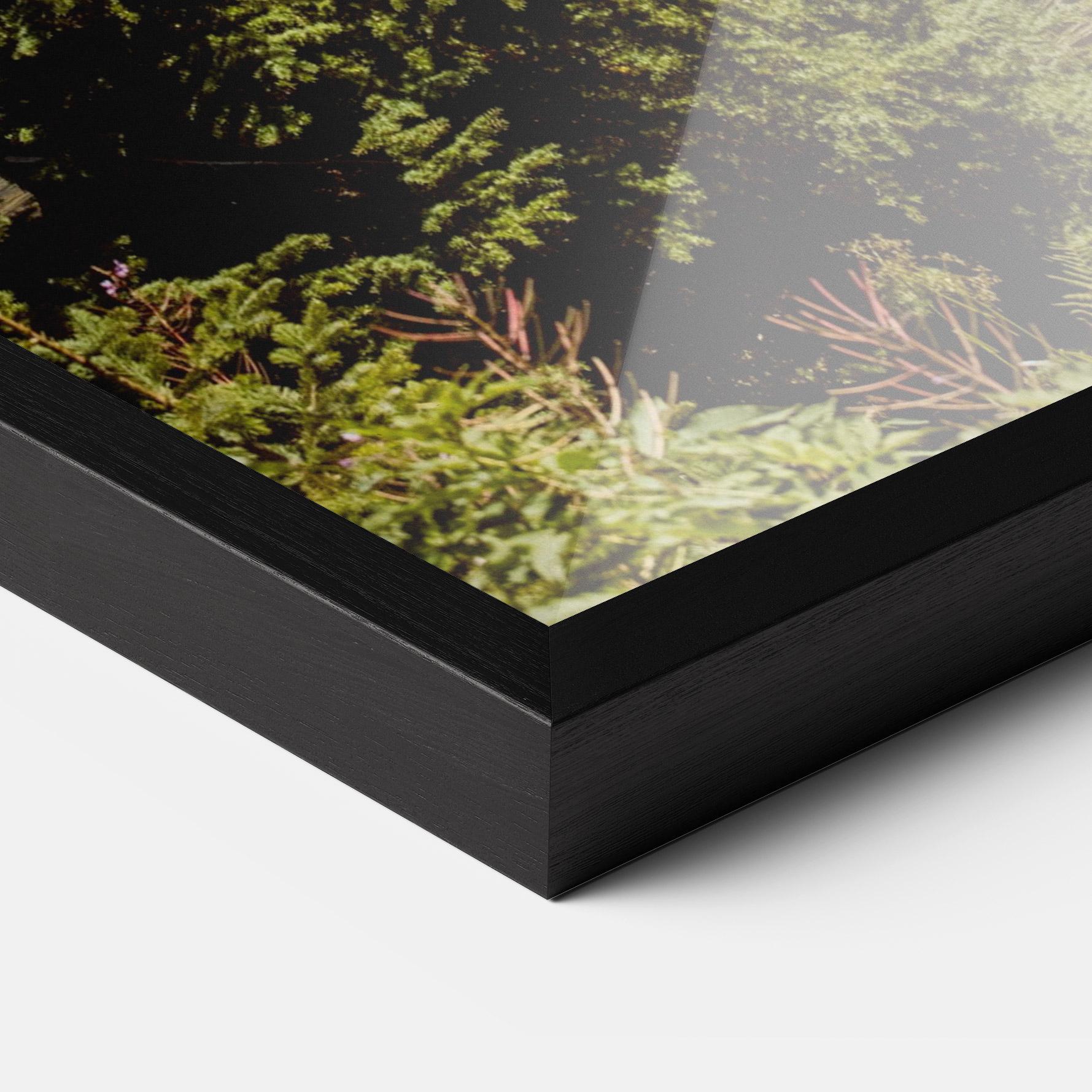 Plakat w Ramie Forest Snow Mountain mockup 3