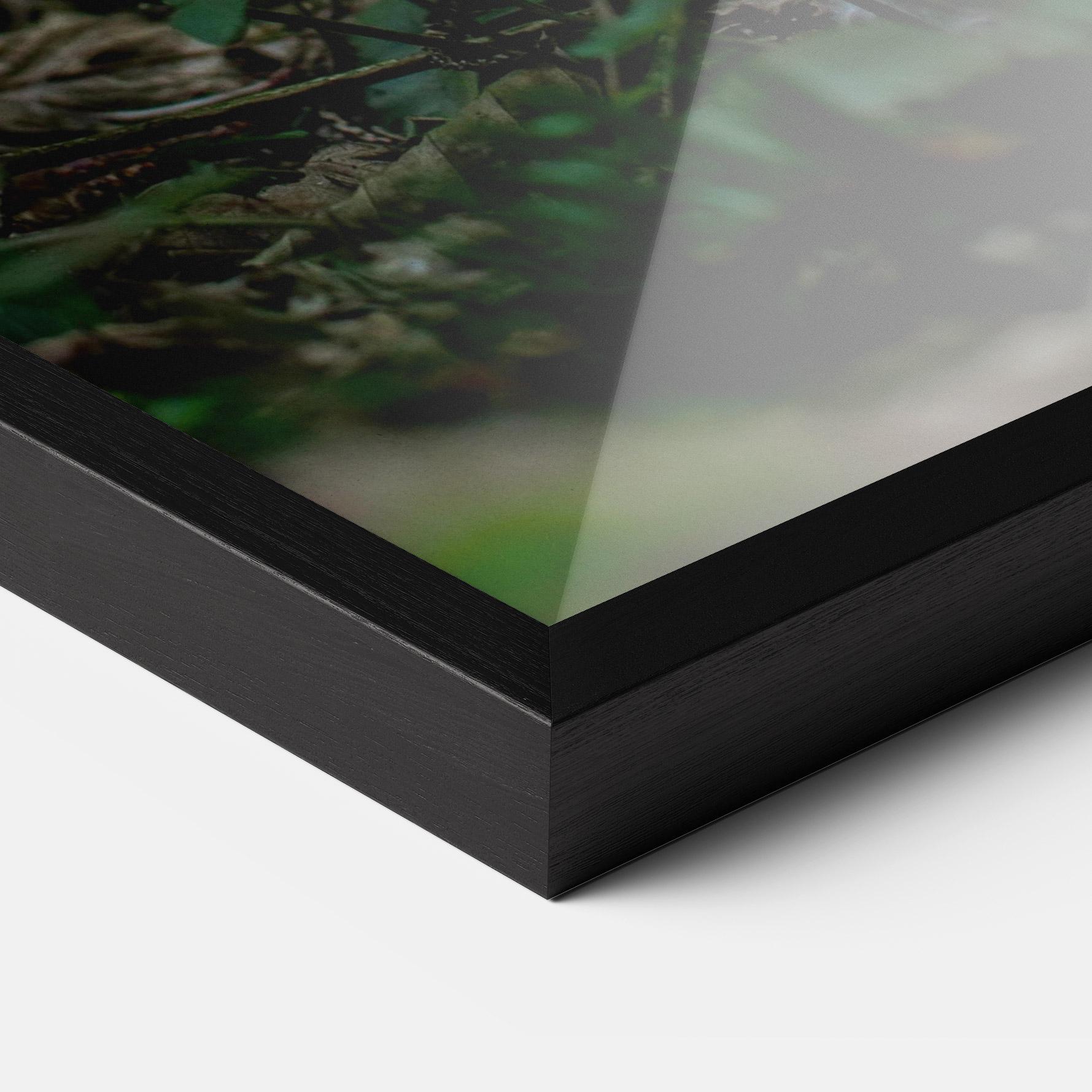 Plakat w Ramie Purple Flower Forest mockup 3