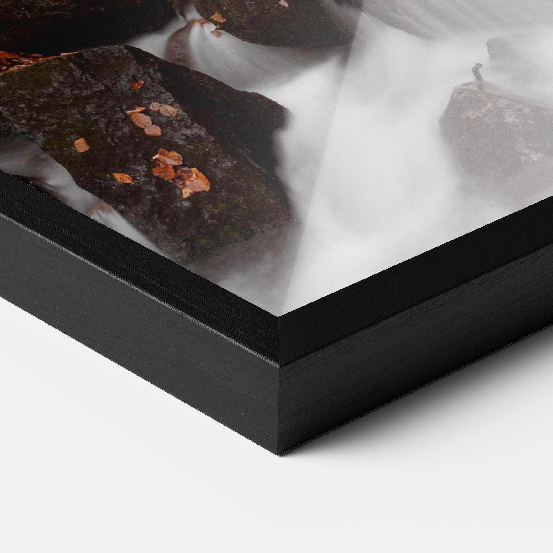 Plakat w Ramie River Forest View mockup 3