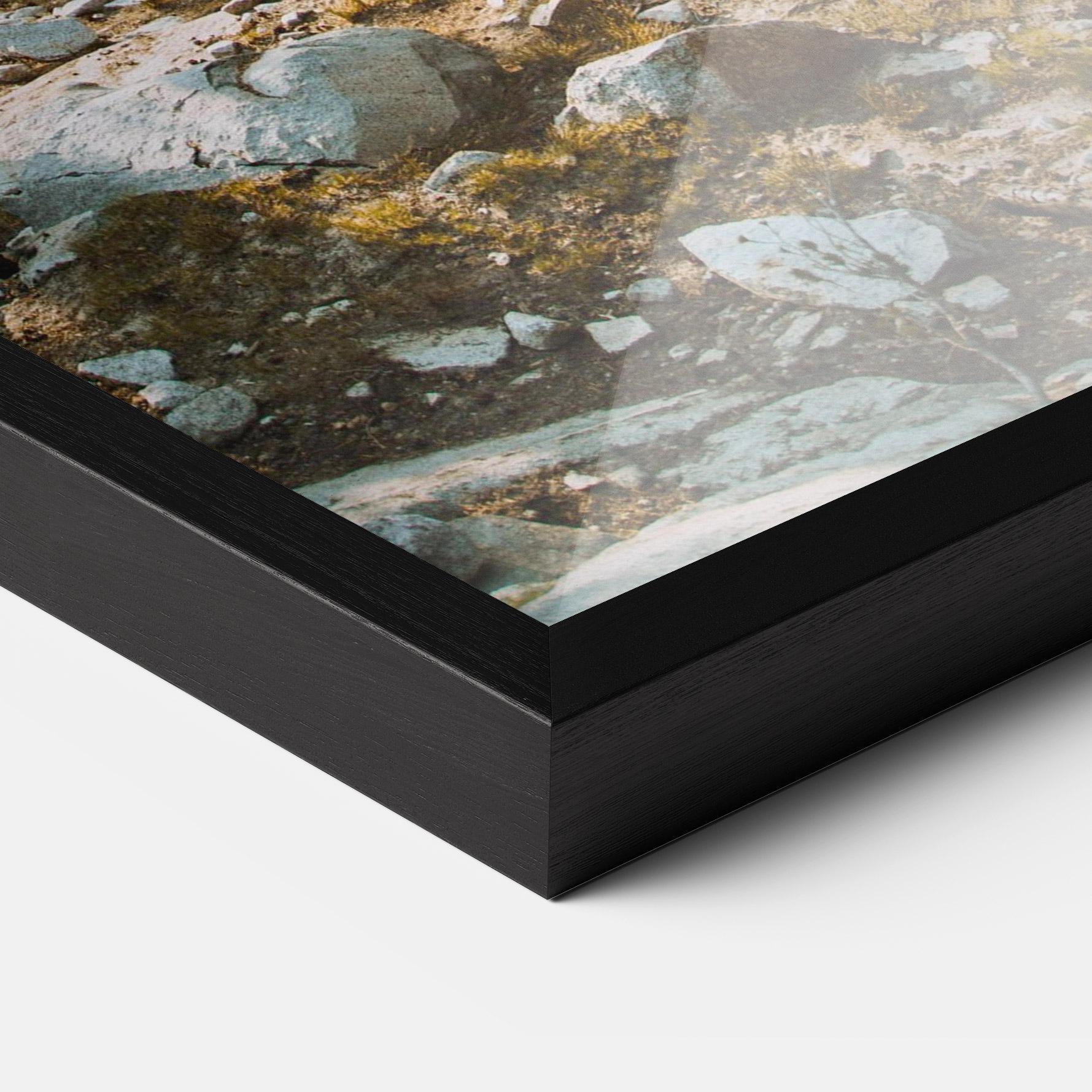 Plakat w Ramie Rock Forest View mockup 3