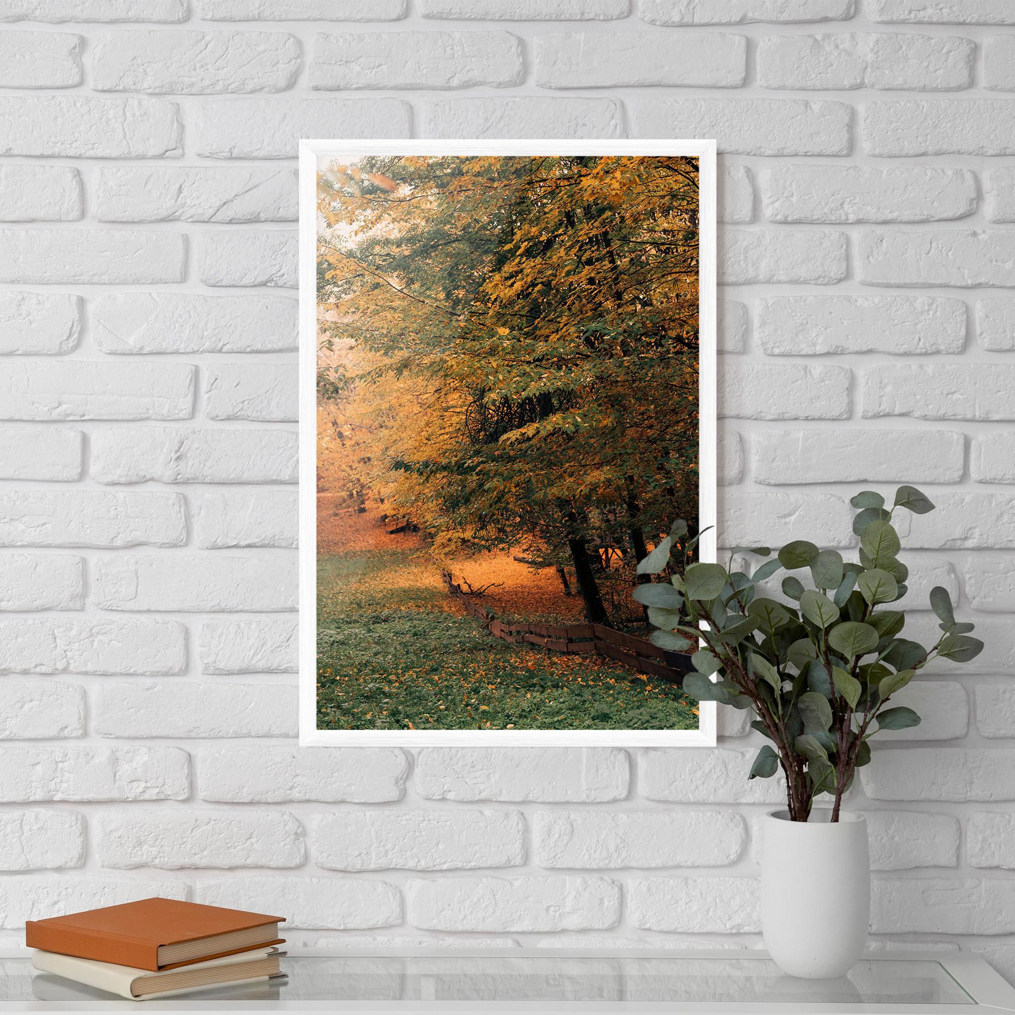 Plakat w Ramie Autumn Forest mockup 5