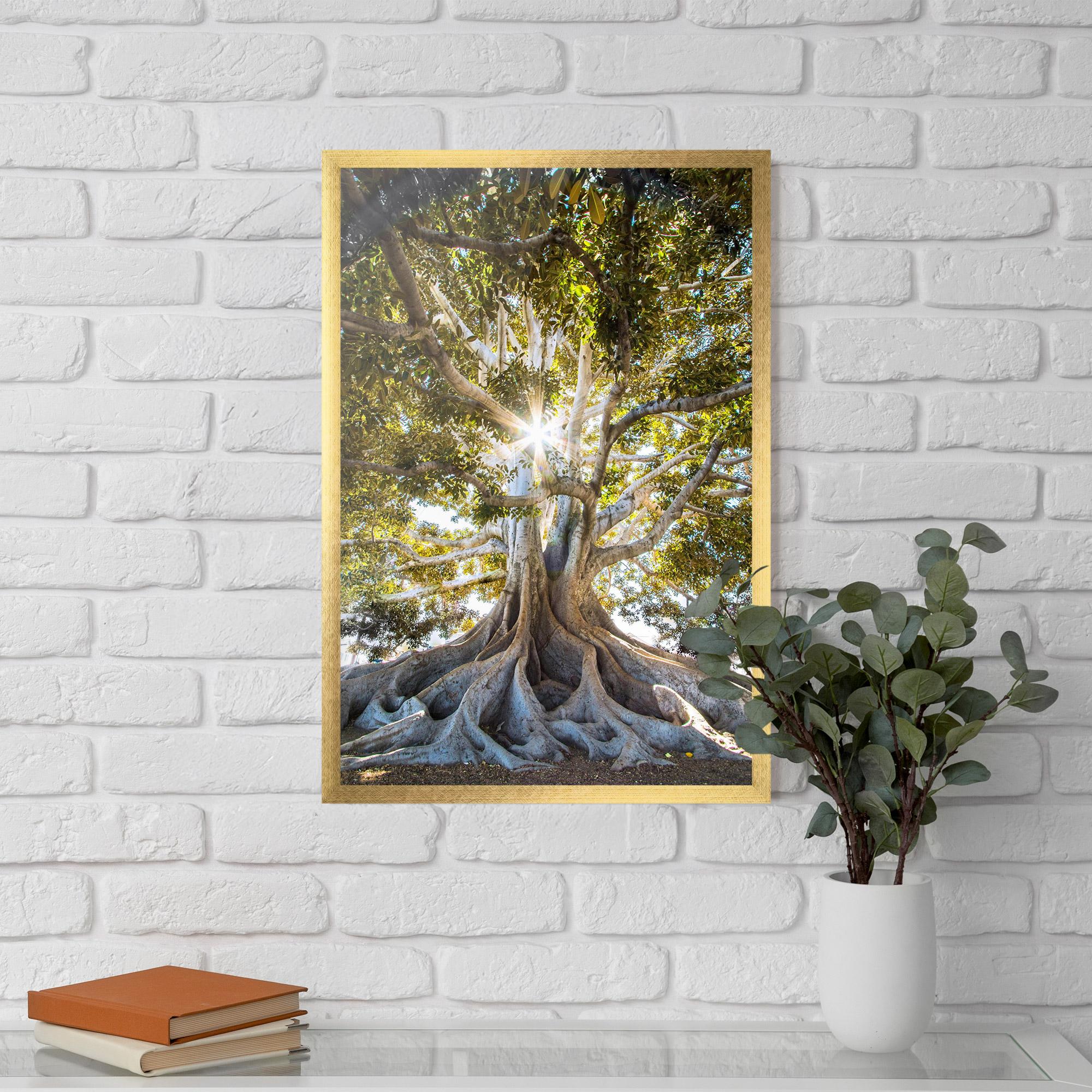 Plakat w Ramie Big Old Tree mockup 5