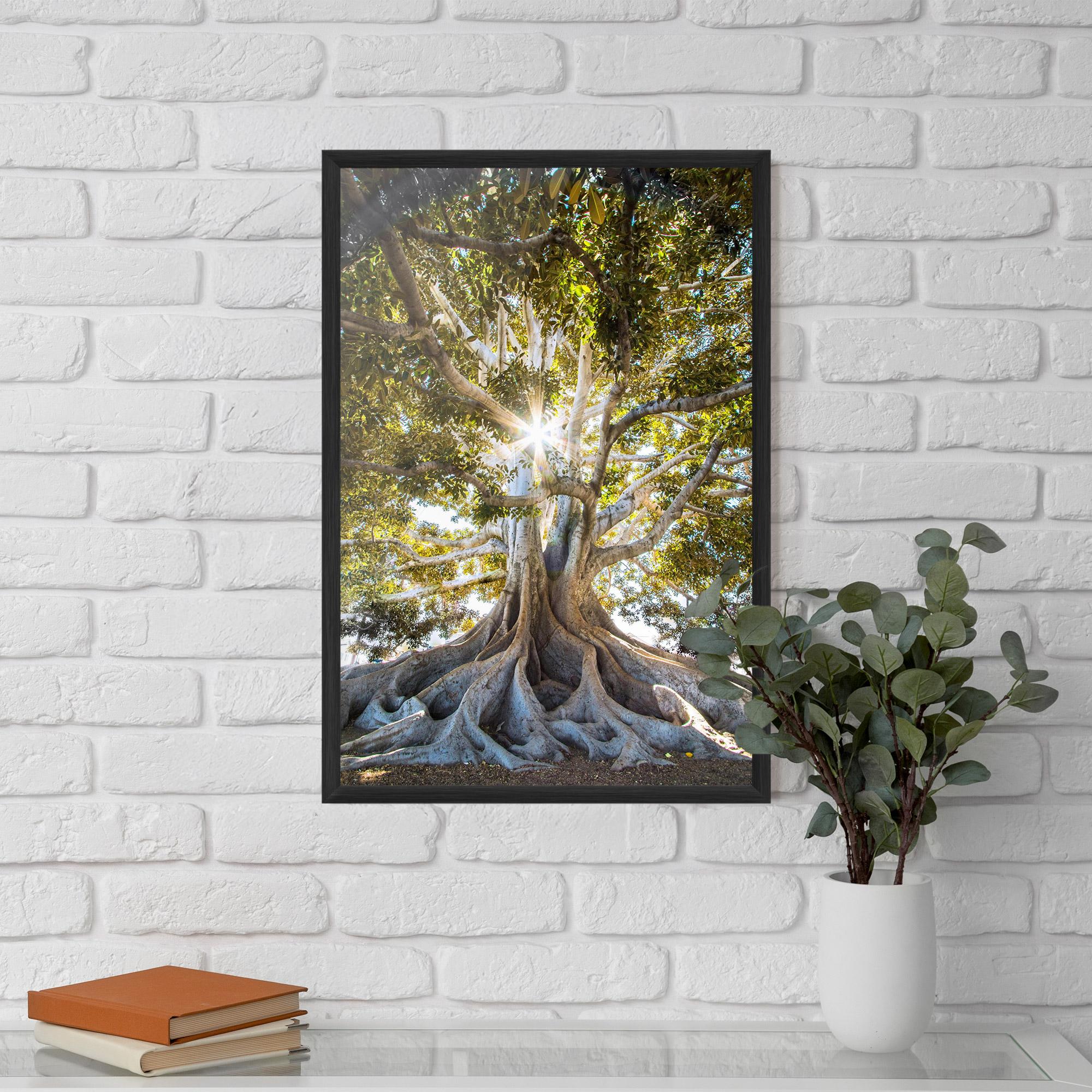 Plakat w Ramie Big Old Tree mockup 5
