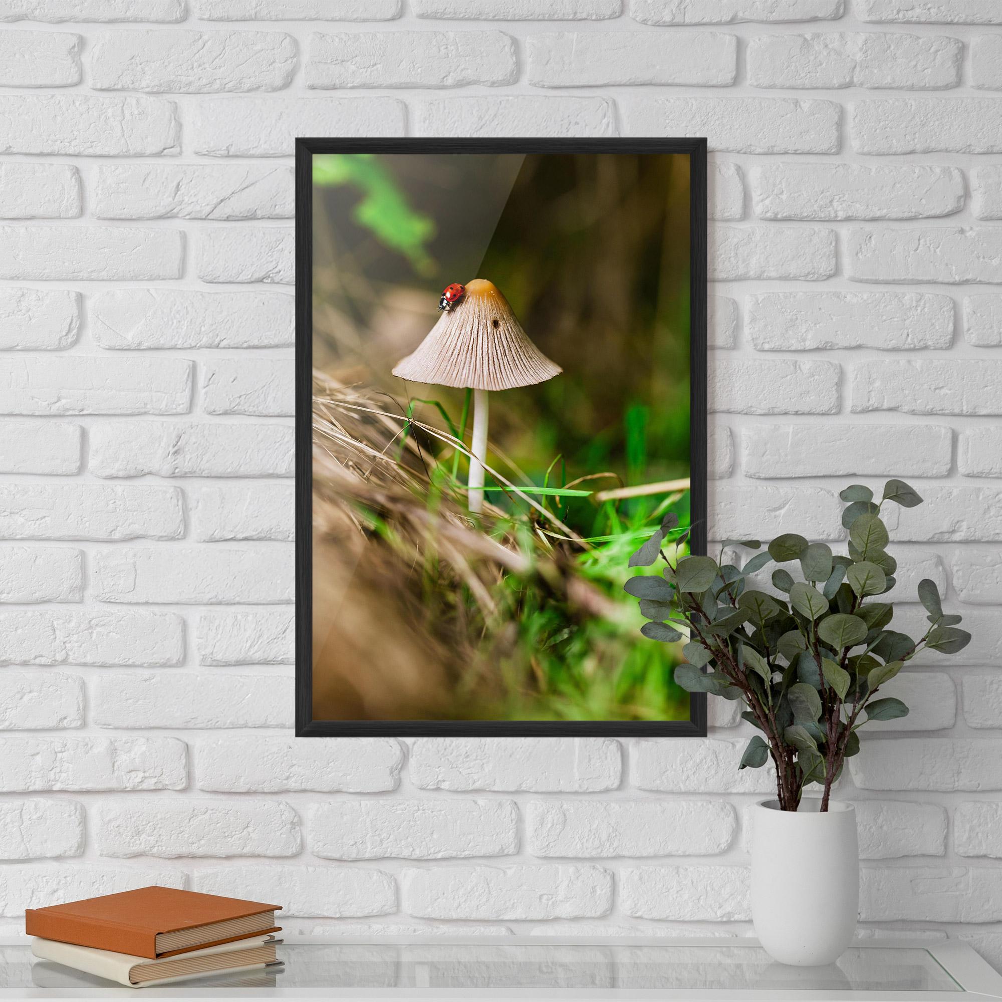 Plakat w Ramie Mushroom Forest mockup 5