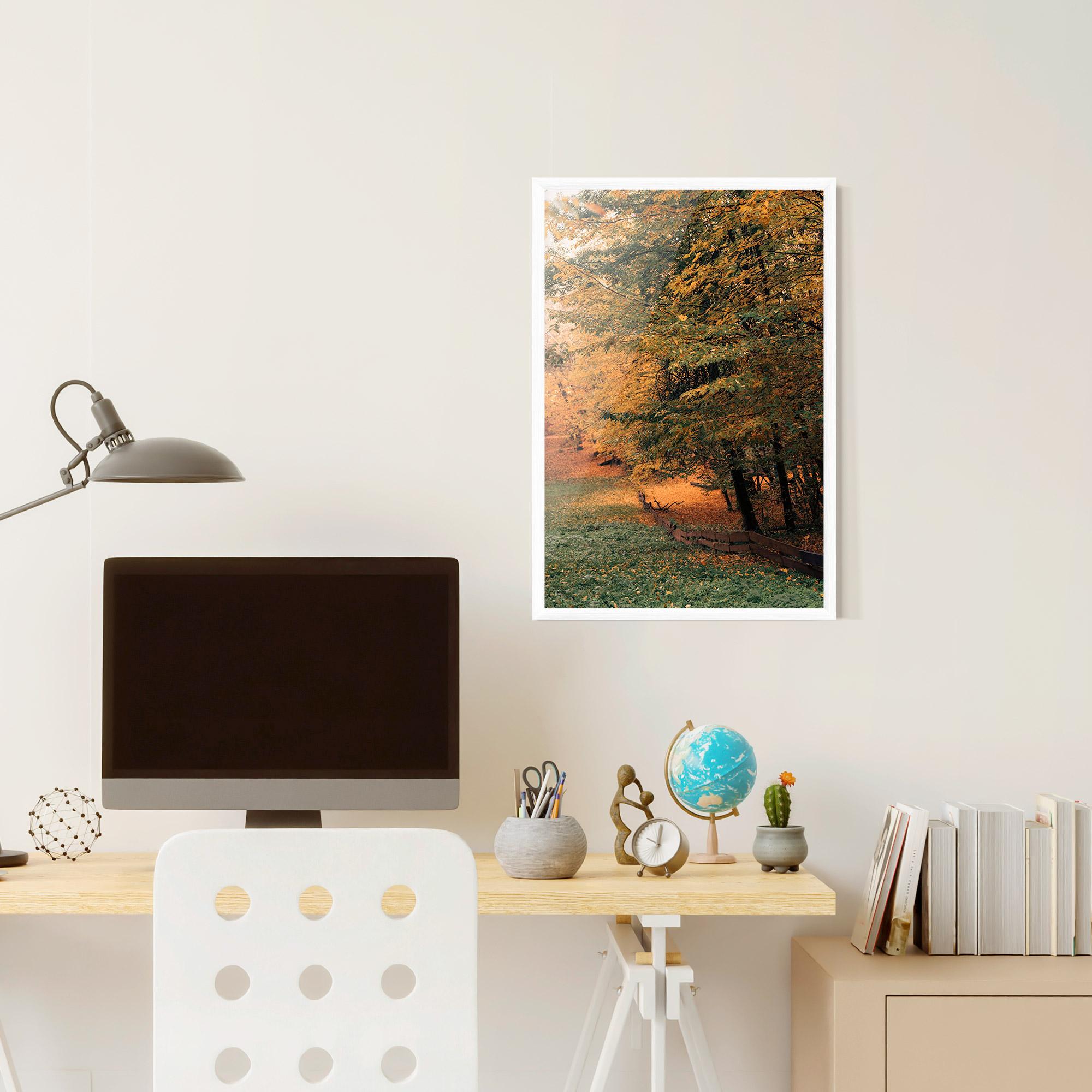 Plakat w Ramie Autumn Forest mockup 6