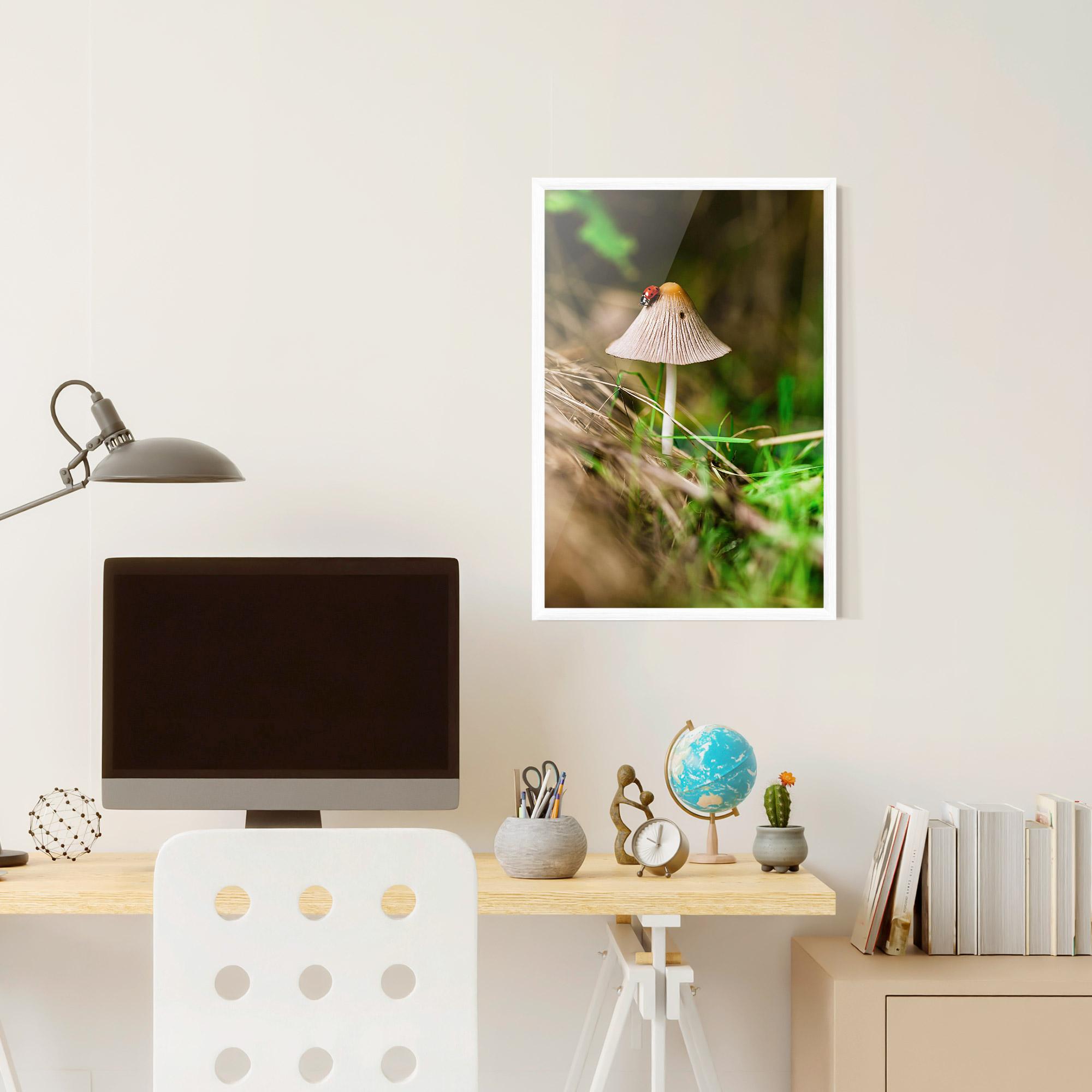 Plakat w Ramie Mushroom Forest mockup 6