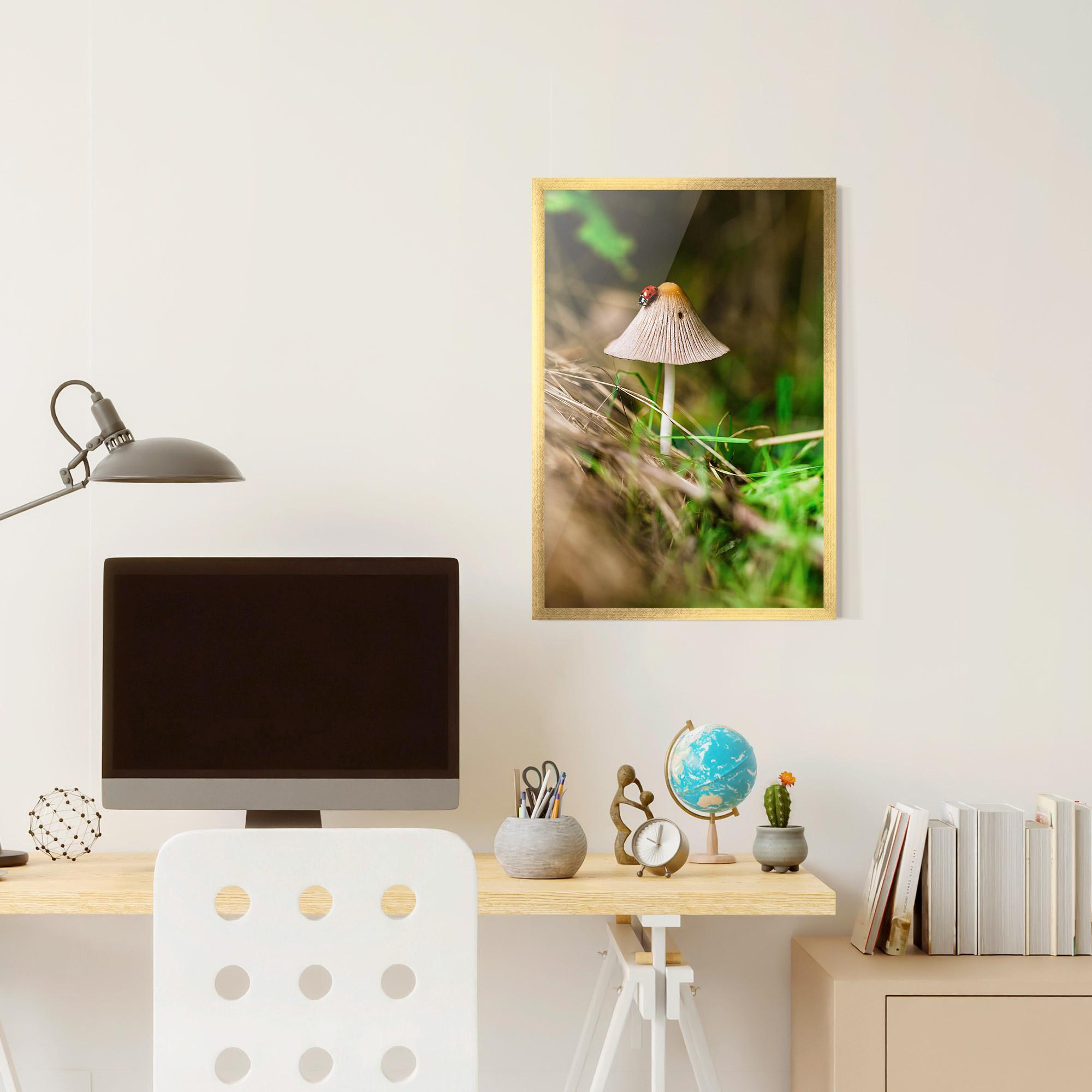 Plakat w Ramie Mushroom Forest mockup 6