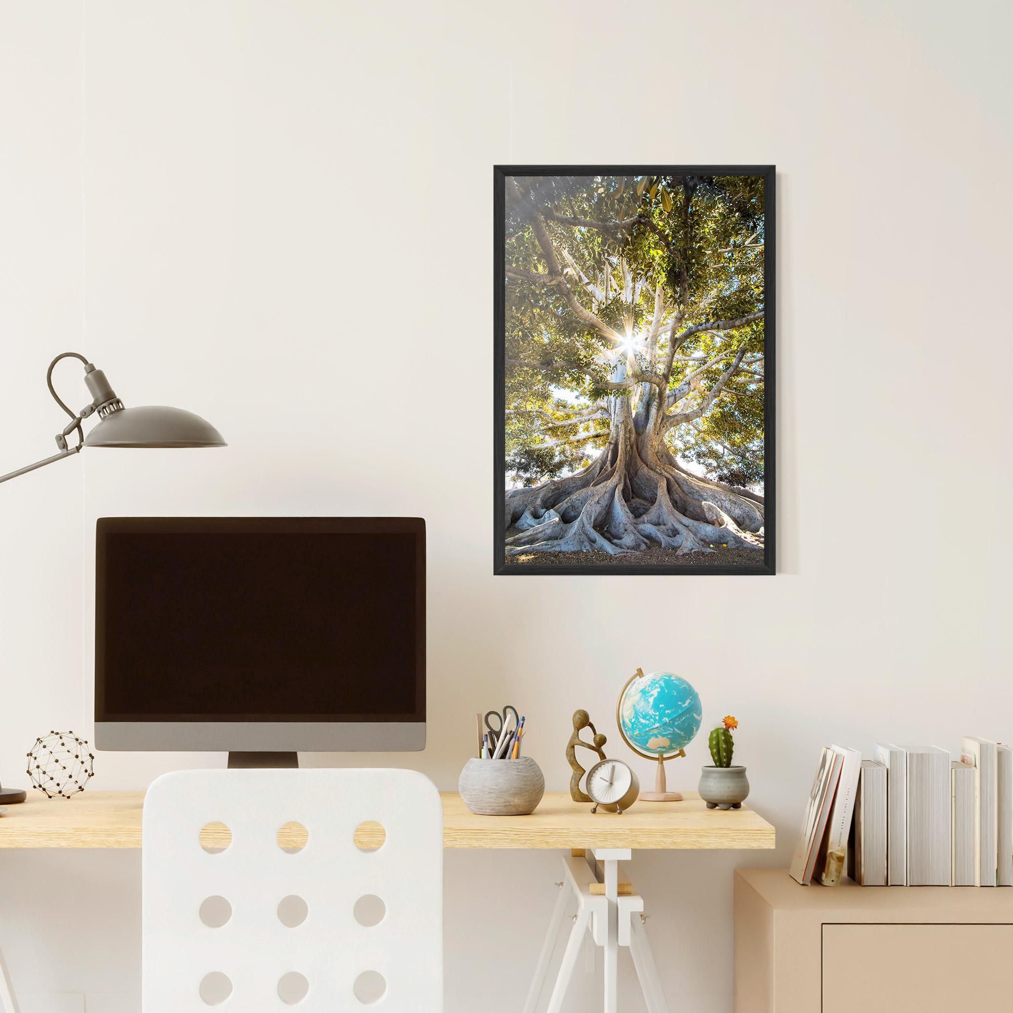 Plakat w Ramie Big Old Tree mockup 6