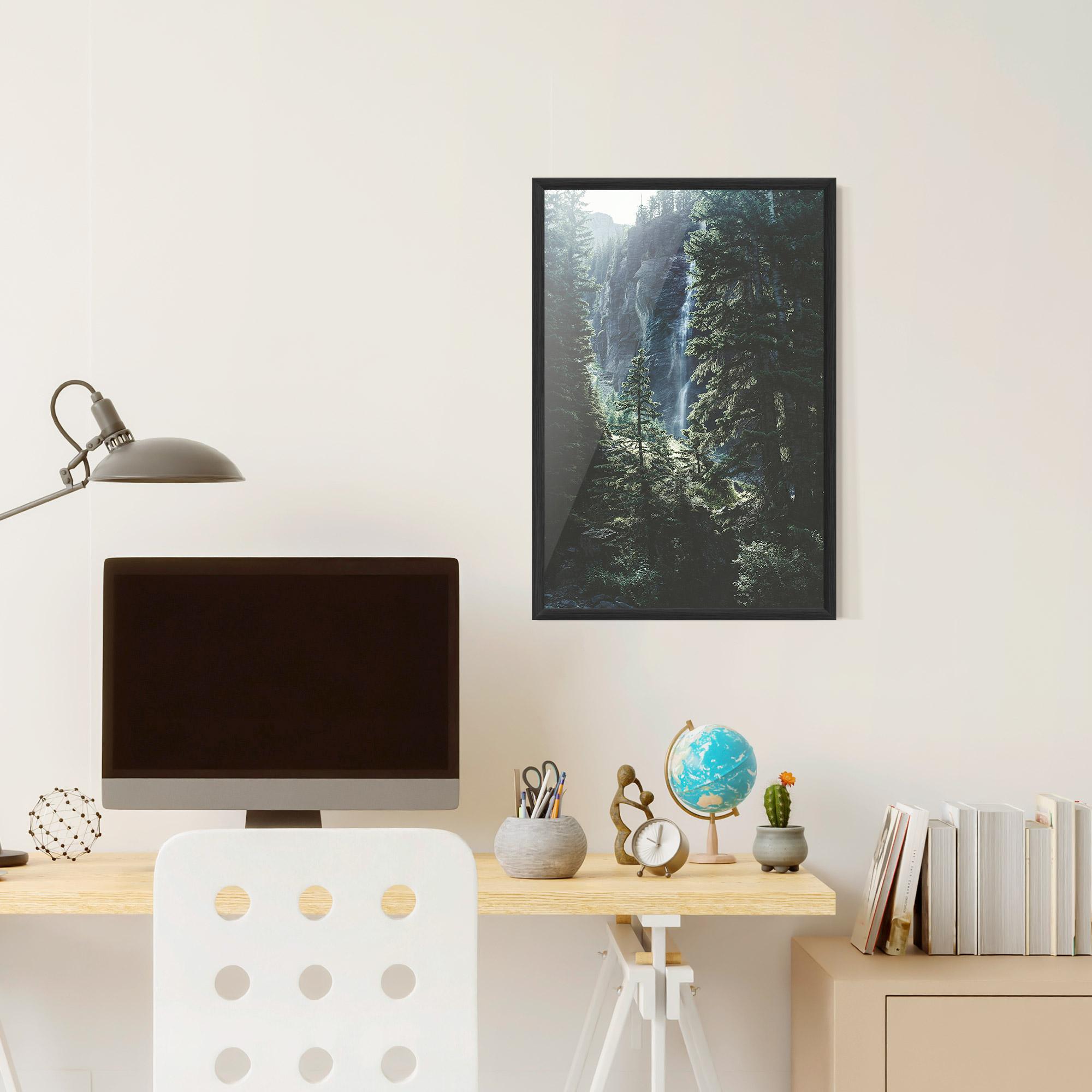 Plakat w Ramie Forest Vibes mockup 6