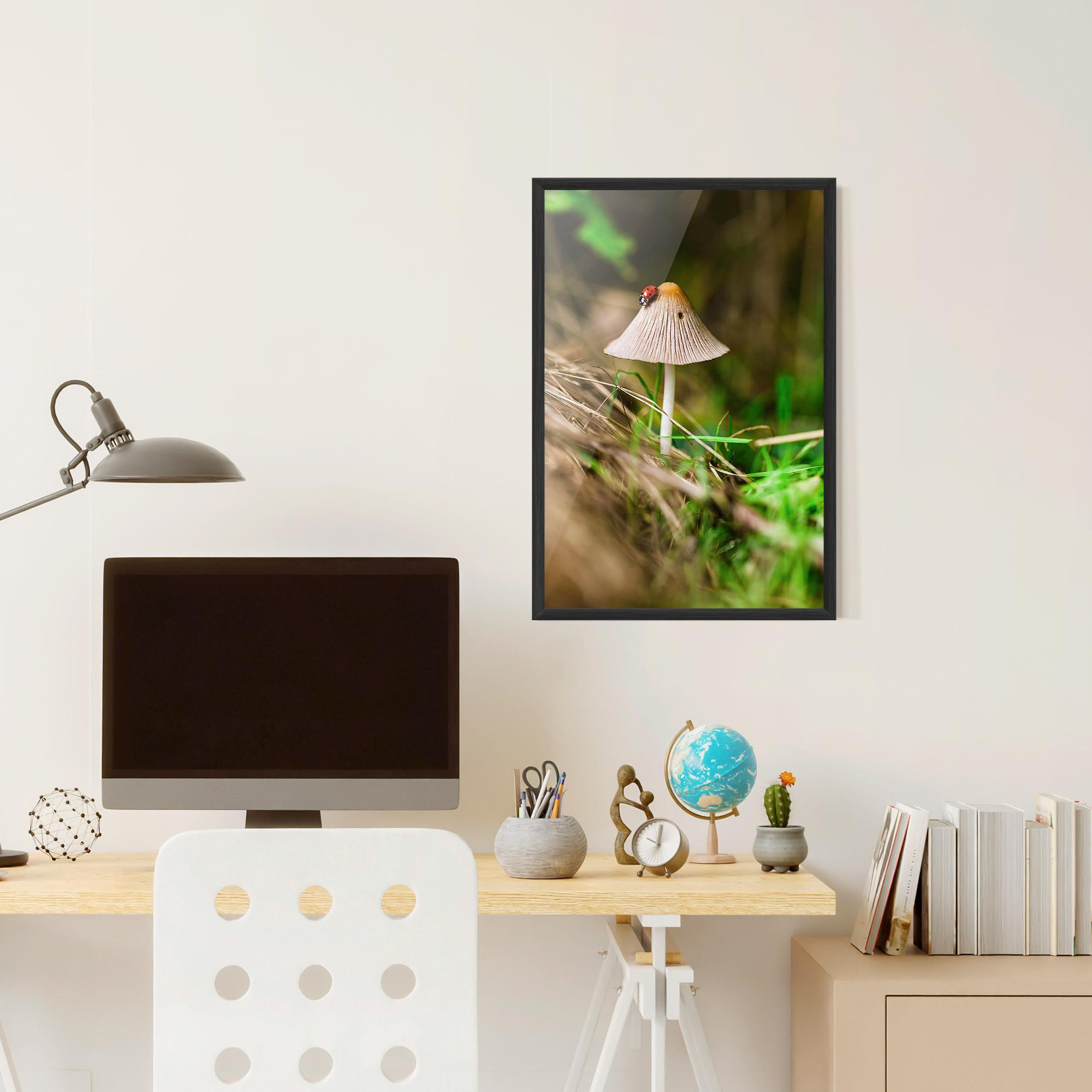 Plakat w Ramie Mushroom Forest mockup 6
