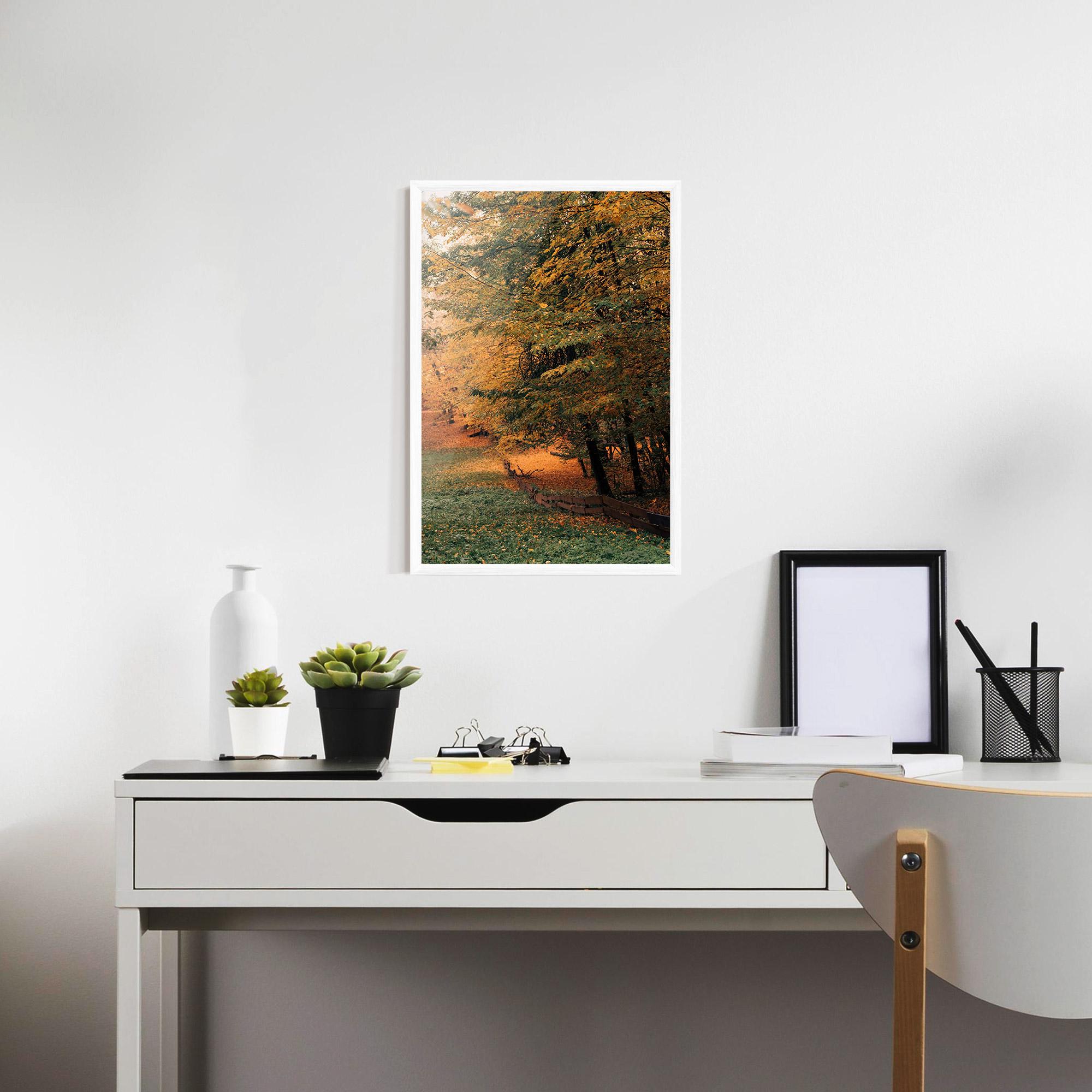 Plakat w Ramie Autumn Forest mockup 7