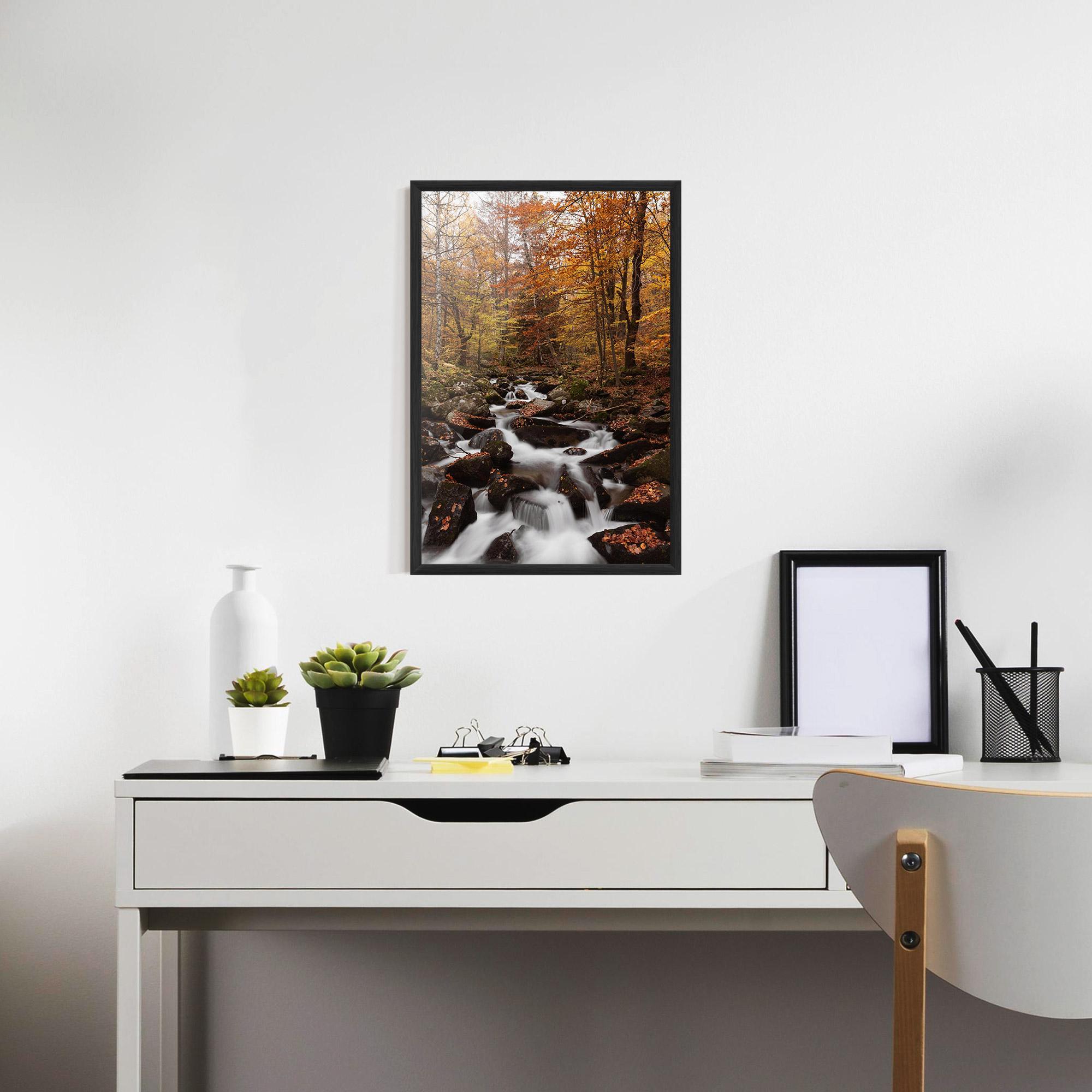 Plakat w Ramie River Forest View mockup 7