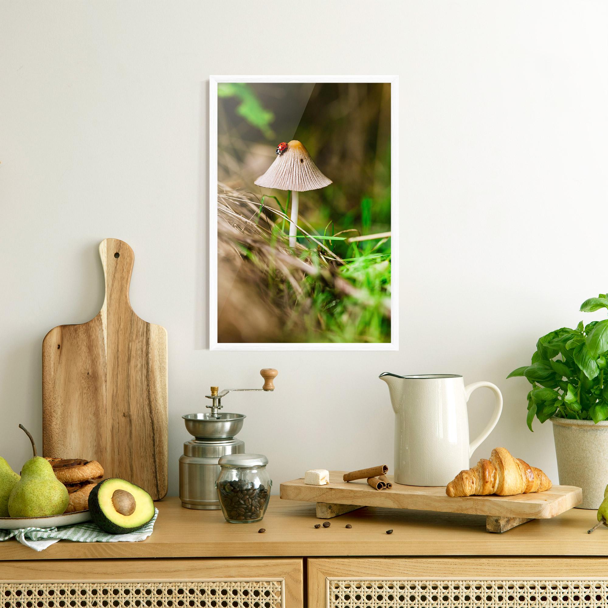 Plakat w Ramie Mushroom Forest mockup 8