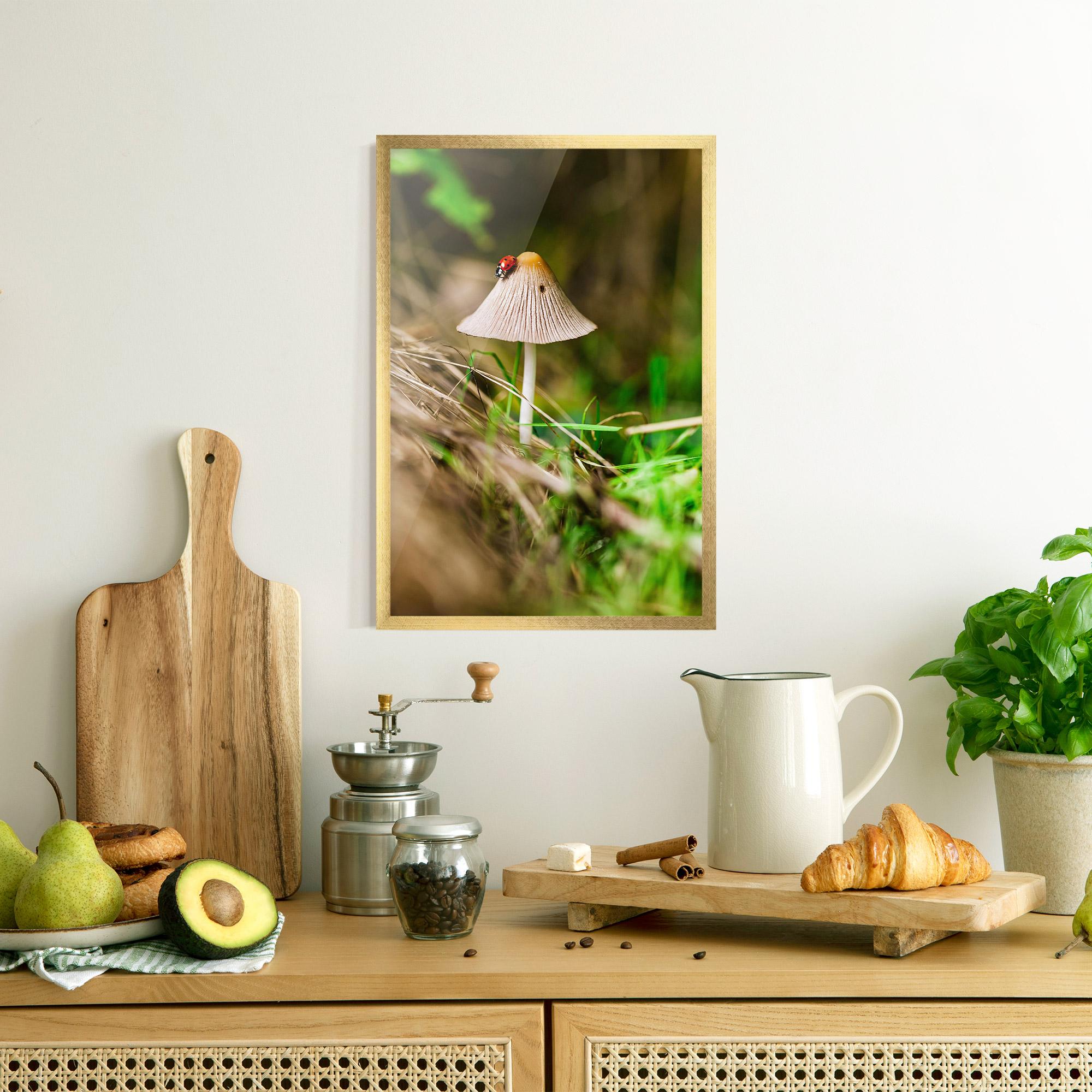 Plakat w Ramie Mushroom Forest mockup 8