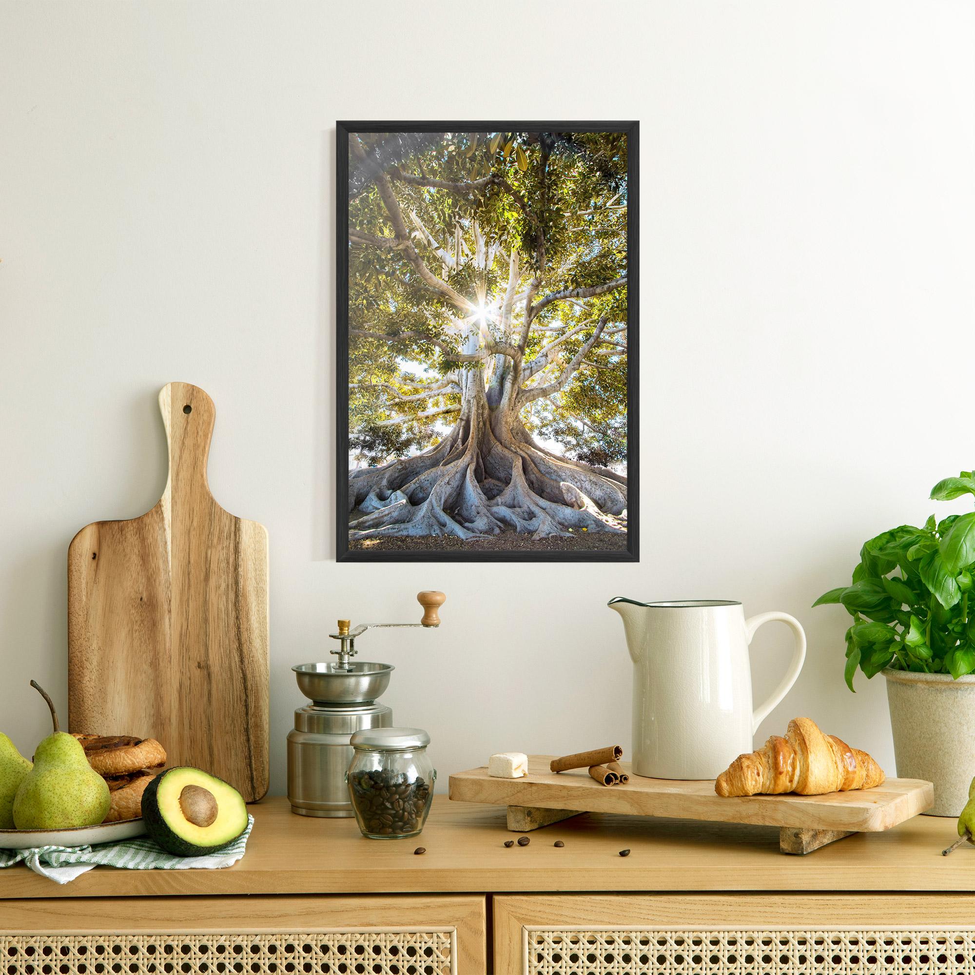 Plakat w Ramie Big Old Tree mockup 8