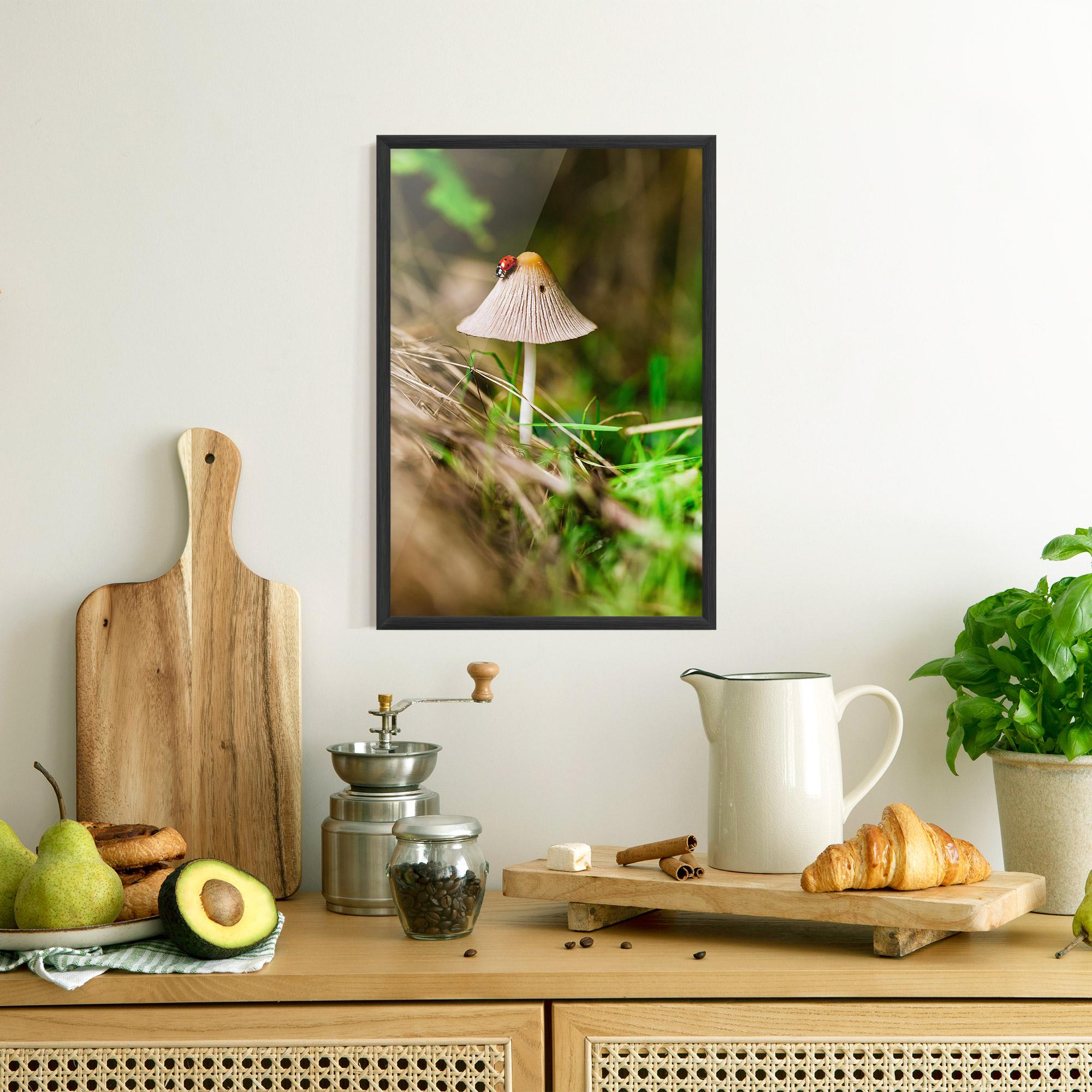 Plakat w Ramie Mushroom Forest mockup 8