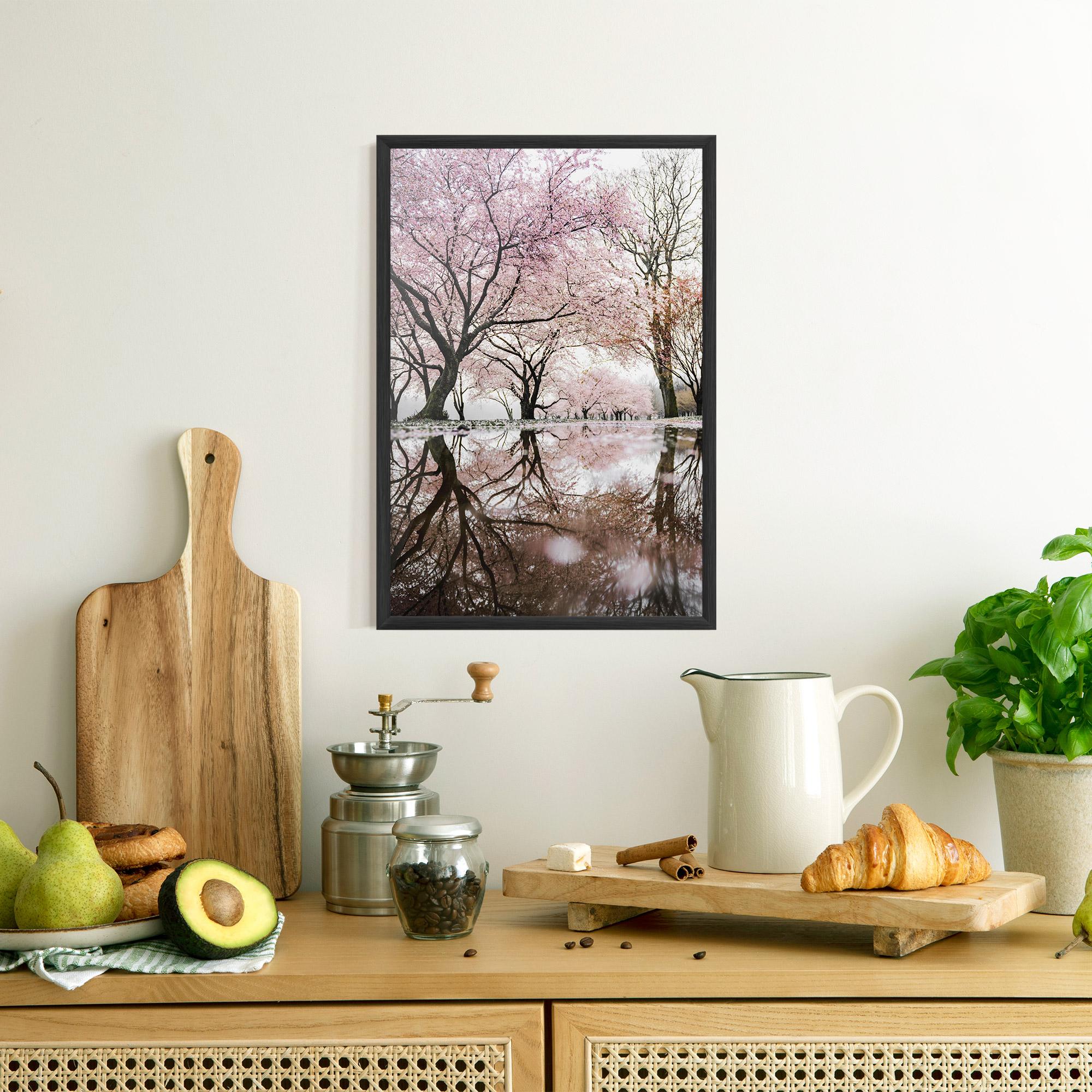 Plakat w Ramie Rainy Days mockup 8