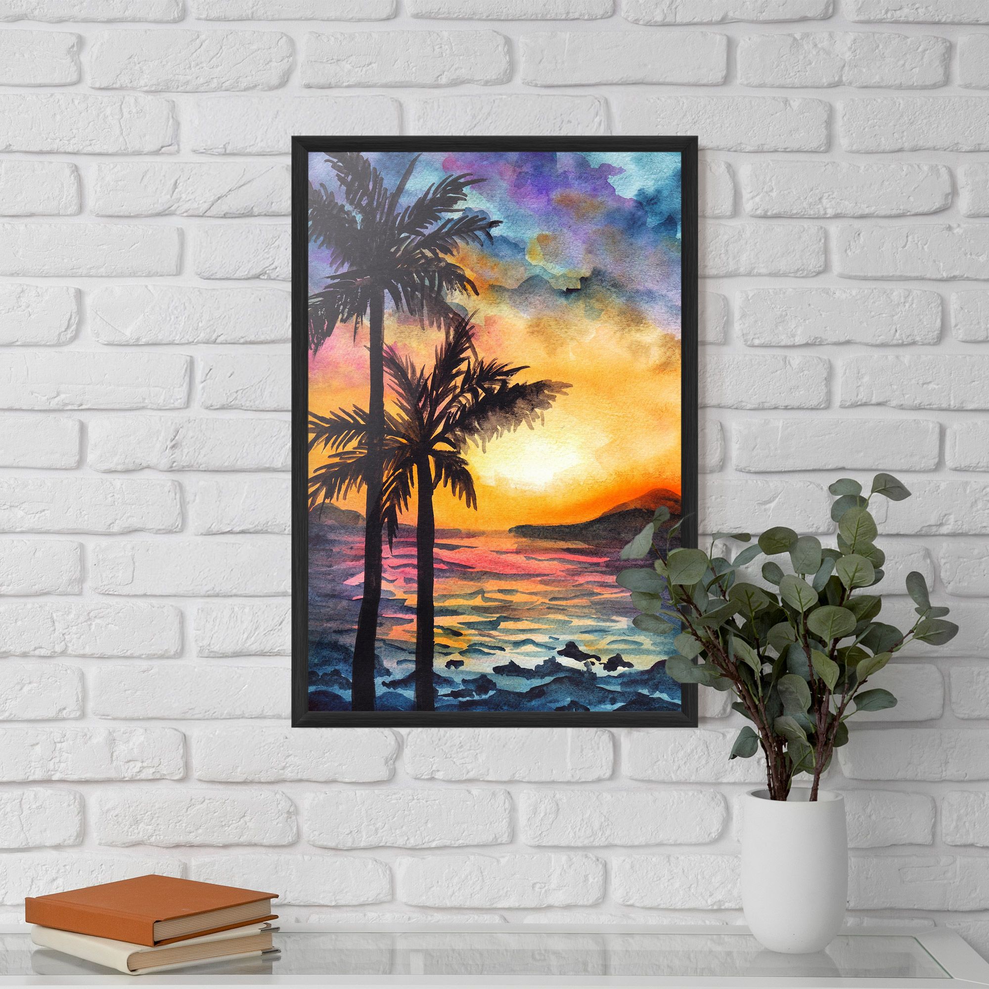 Sunset Tree Beach mockup 5