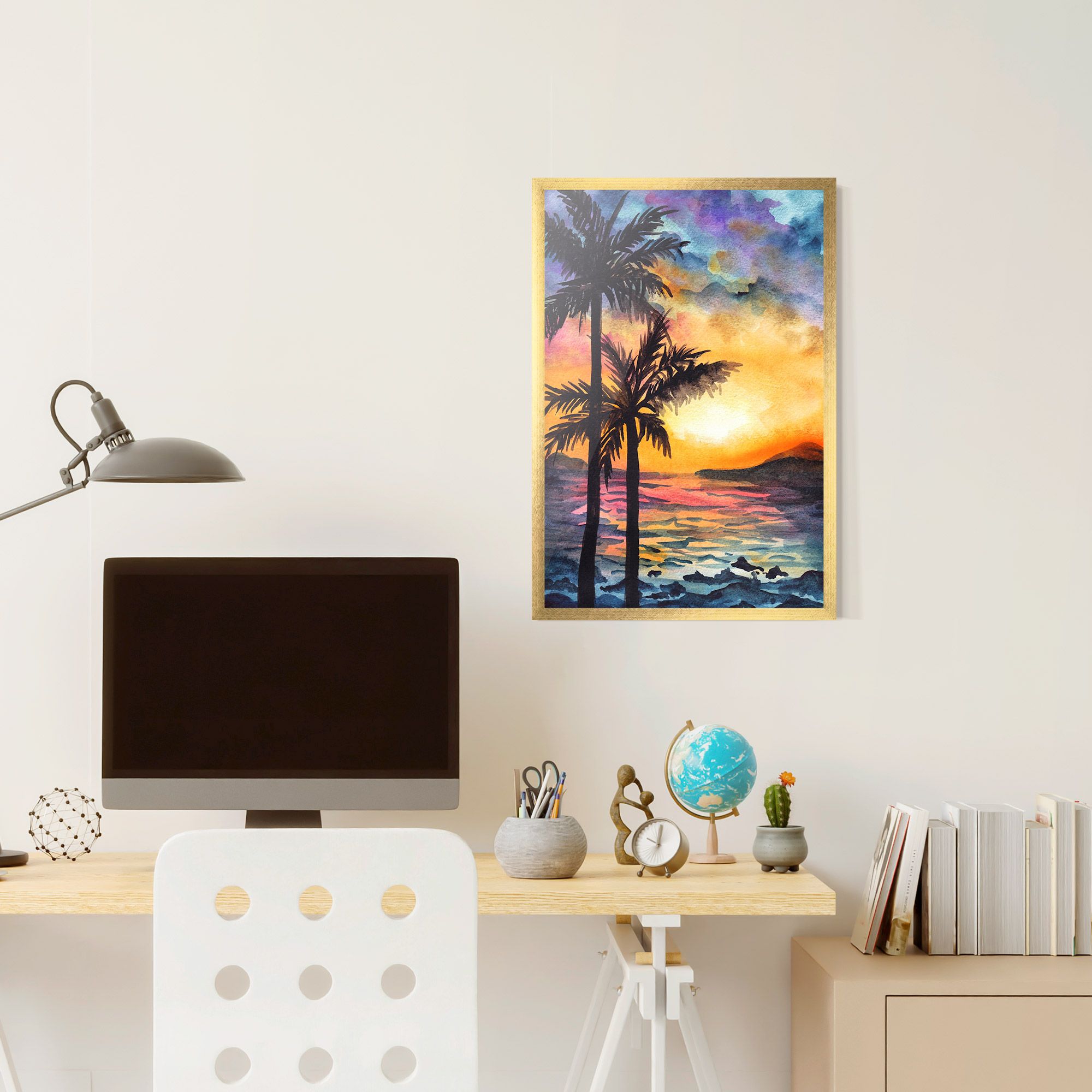 Sunset Tree Beach mockup 6