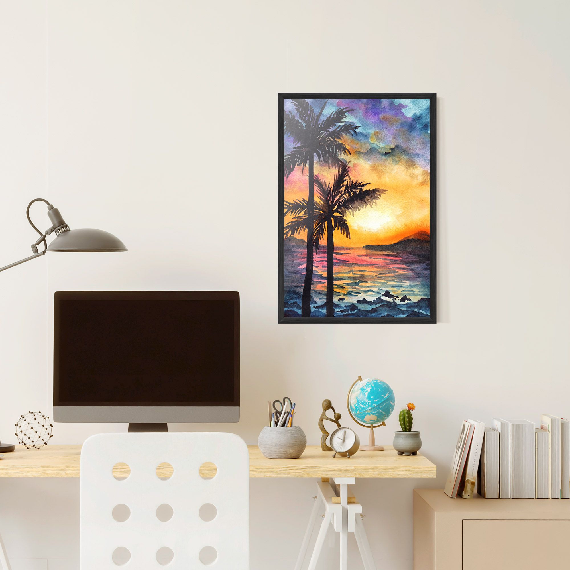 Sunset Tree Beach mockup 6