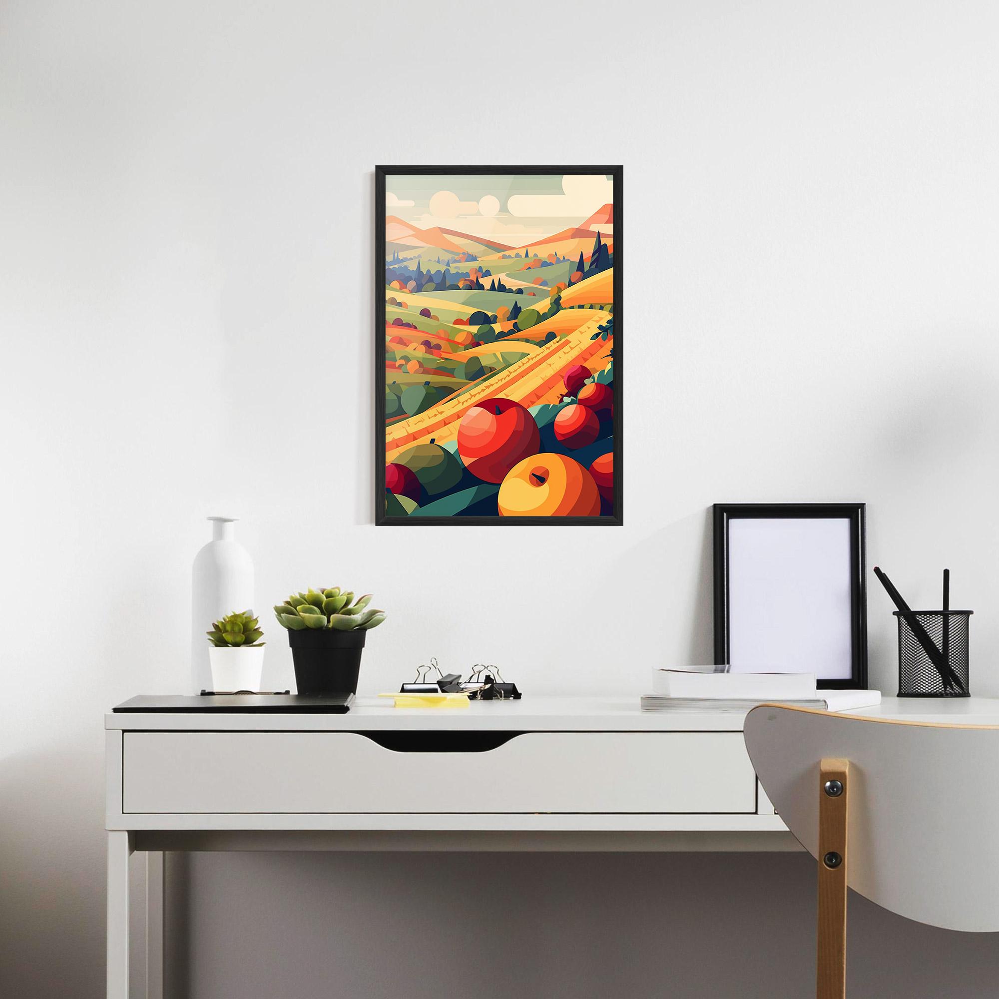Plakat w Ramie Autumn Rural Fruits mockup 7