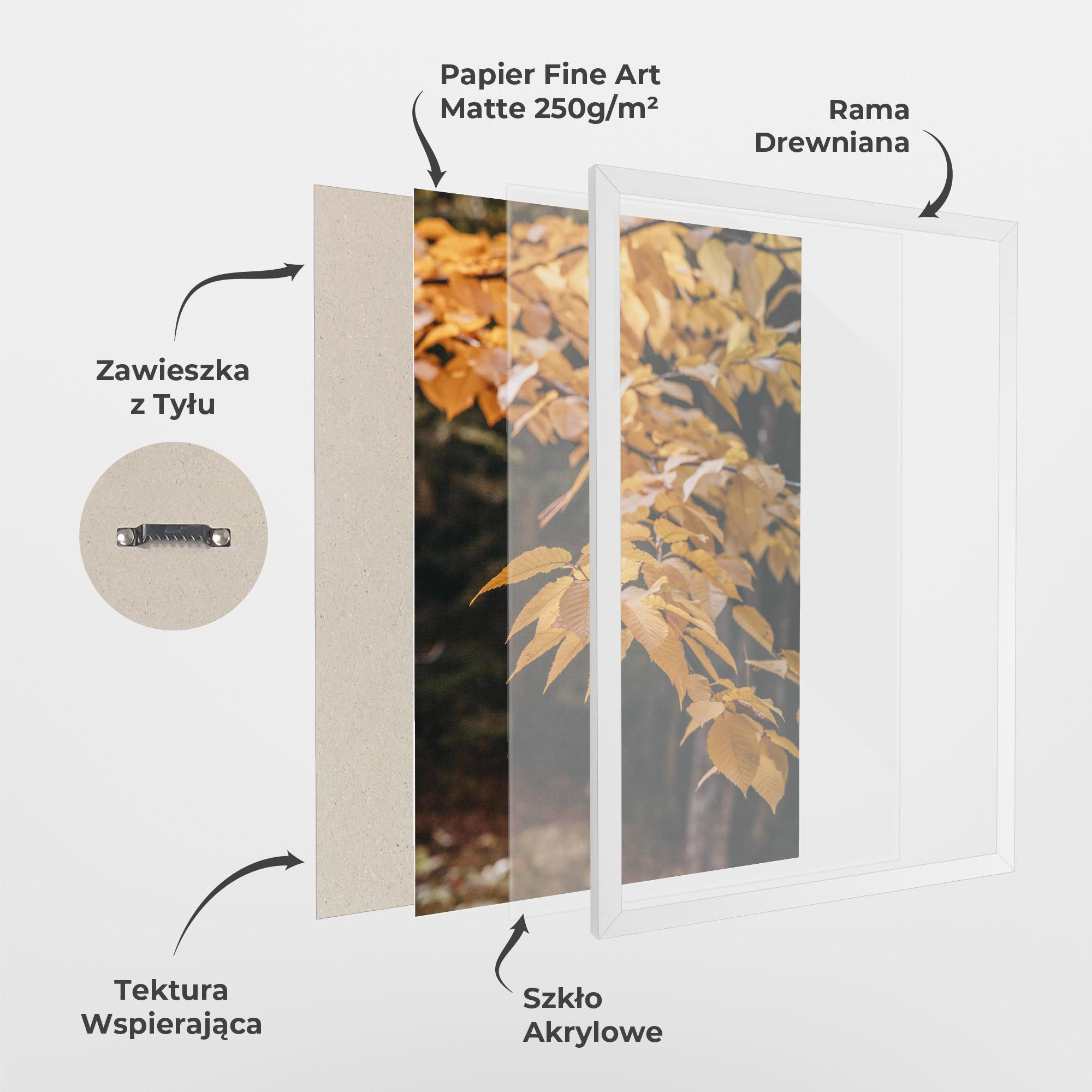 Plakat w Ramie Autumn Nature mockup 1