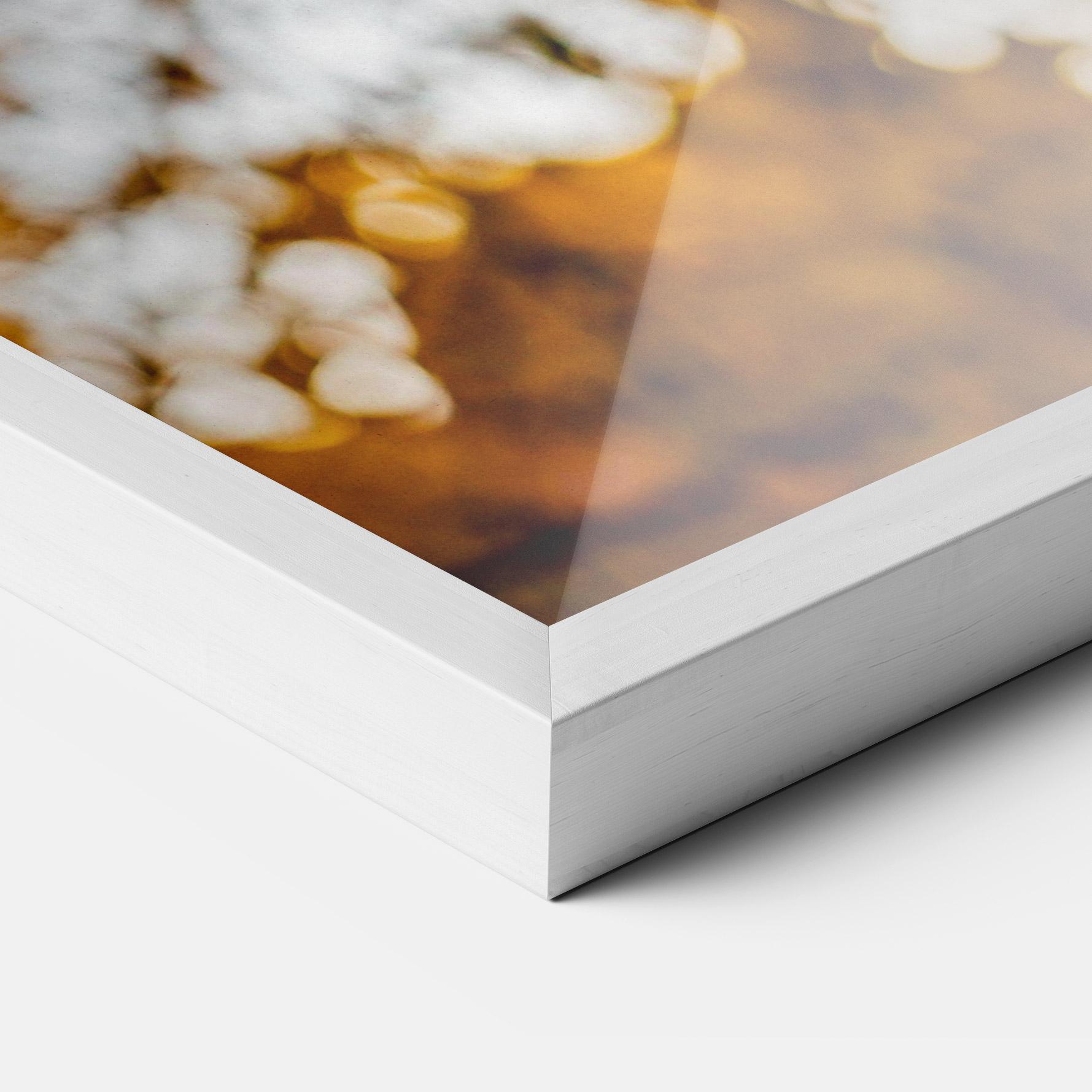 Plakat w Ramie Strong Yellow Leaves mockup 3