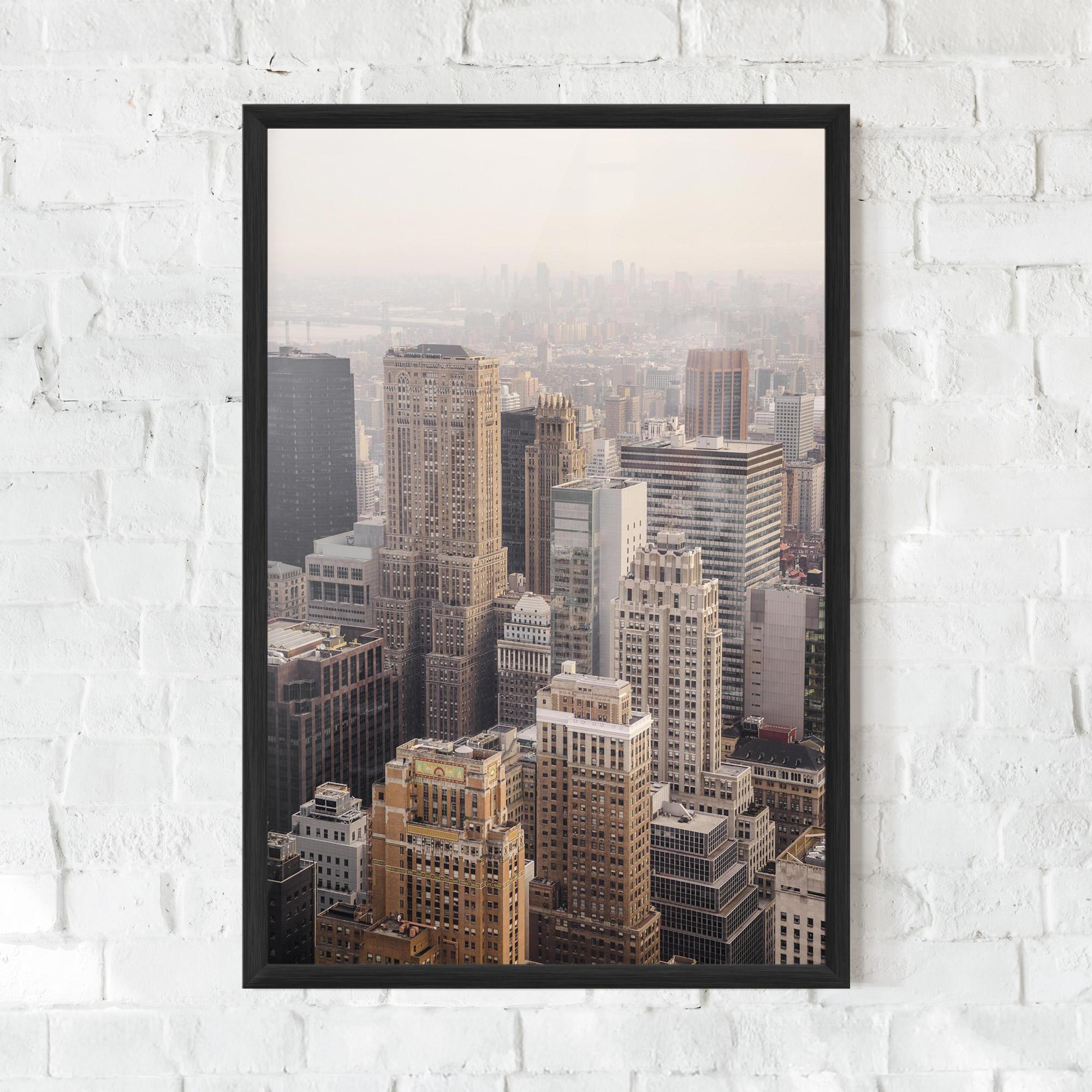 Plakat w Ramie Cream Tower mockup 0