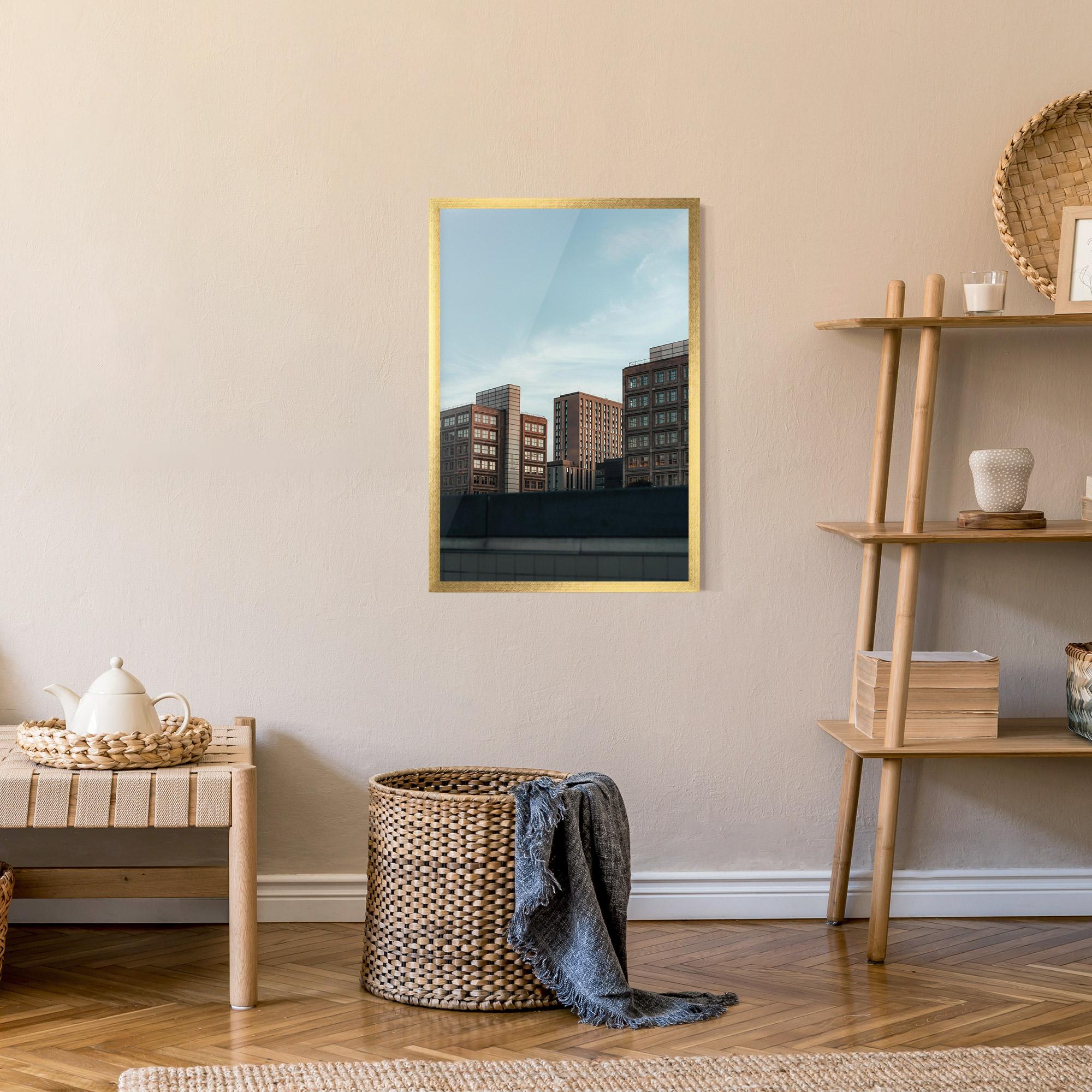 Plakat w Ramie Daylight Building mockup 9