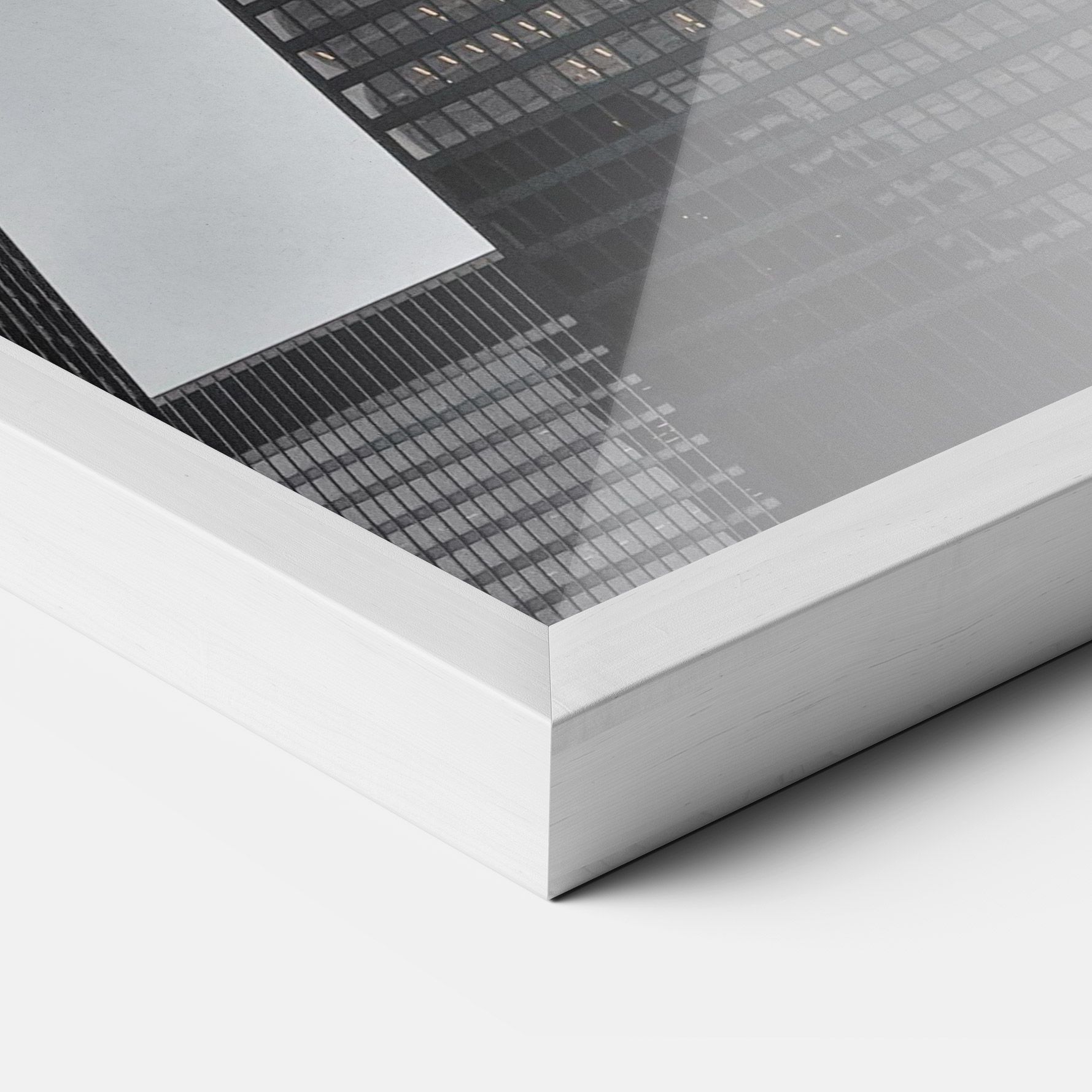 Grey High Building mockup 3
