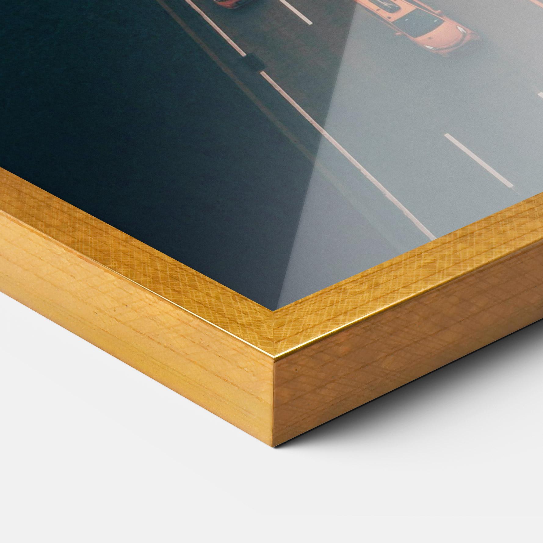 Plakat w Ramie Above City mockup 3