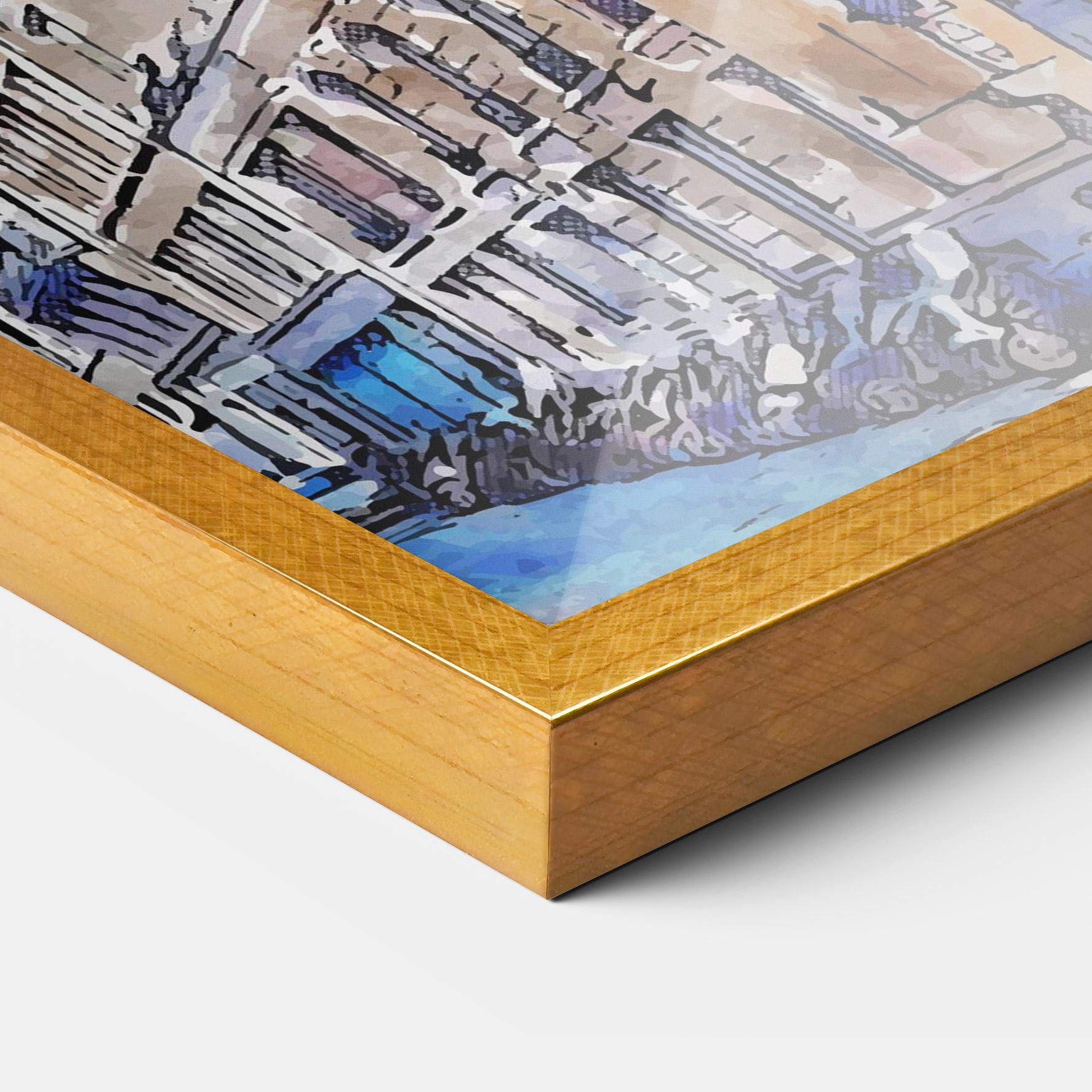 Plakat w Ramie Paris Painting mockup 3