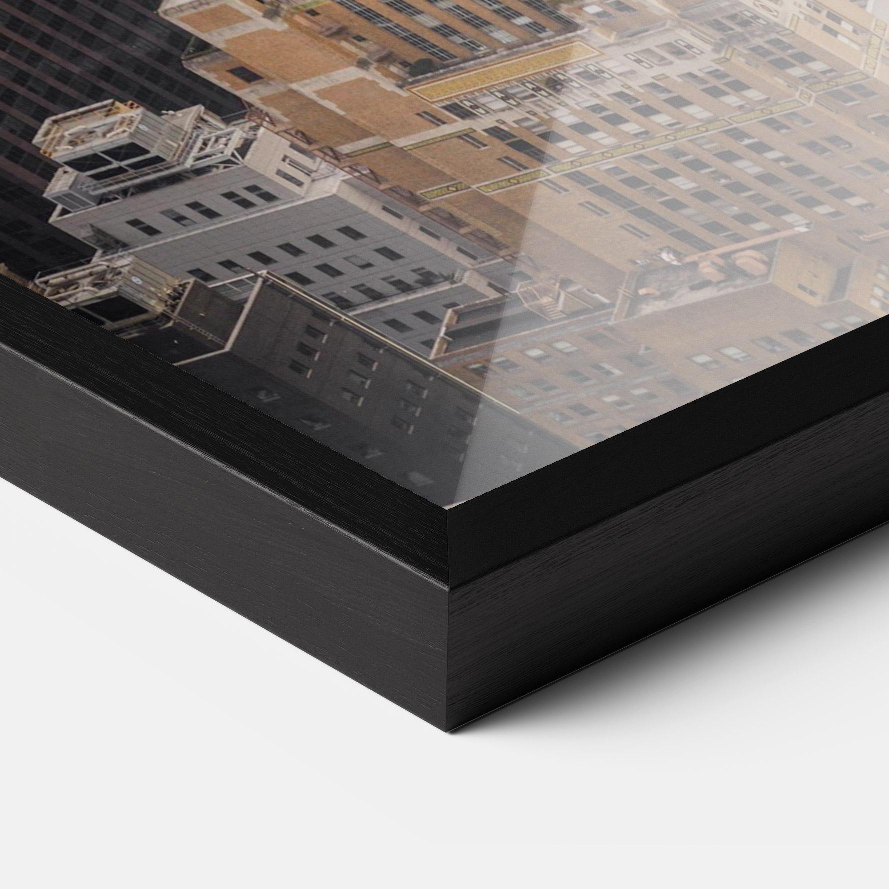 Plakat w Ramie Cream Tower mockup 3