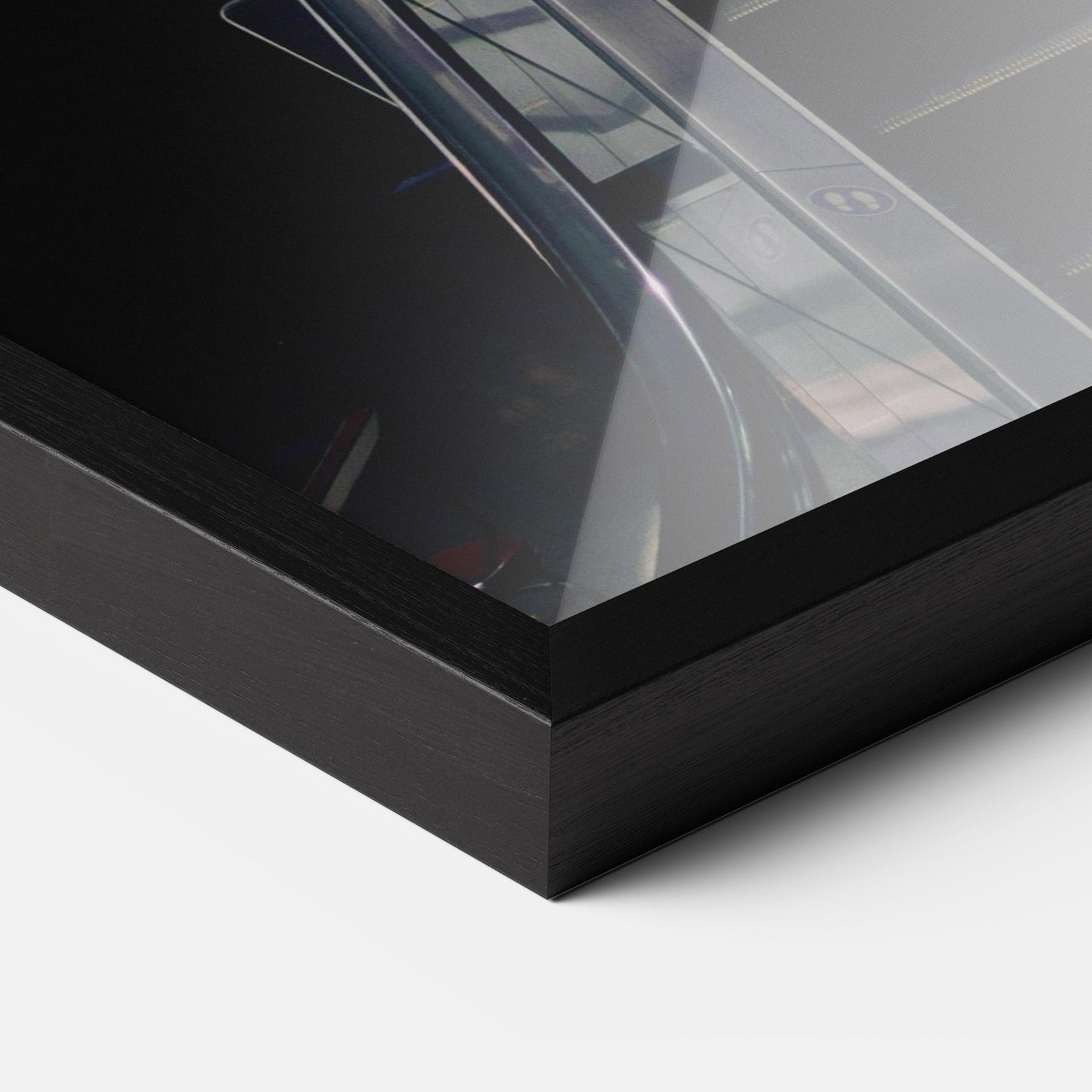 Plakat w Ramie Grey Stairs Building mockup 3