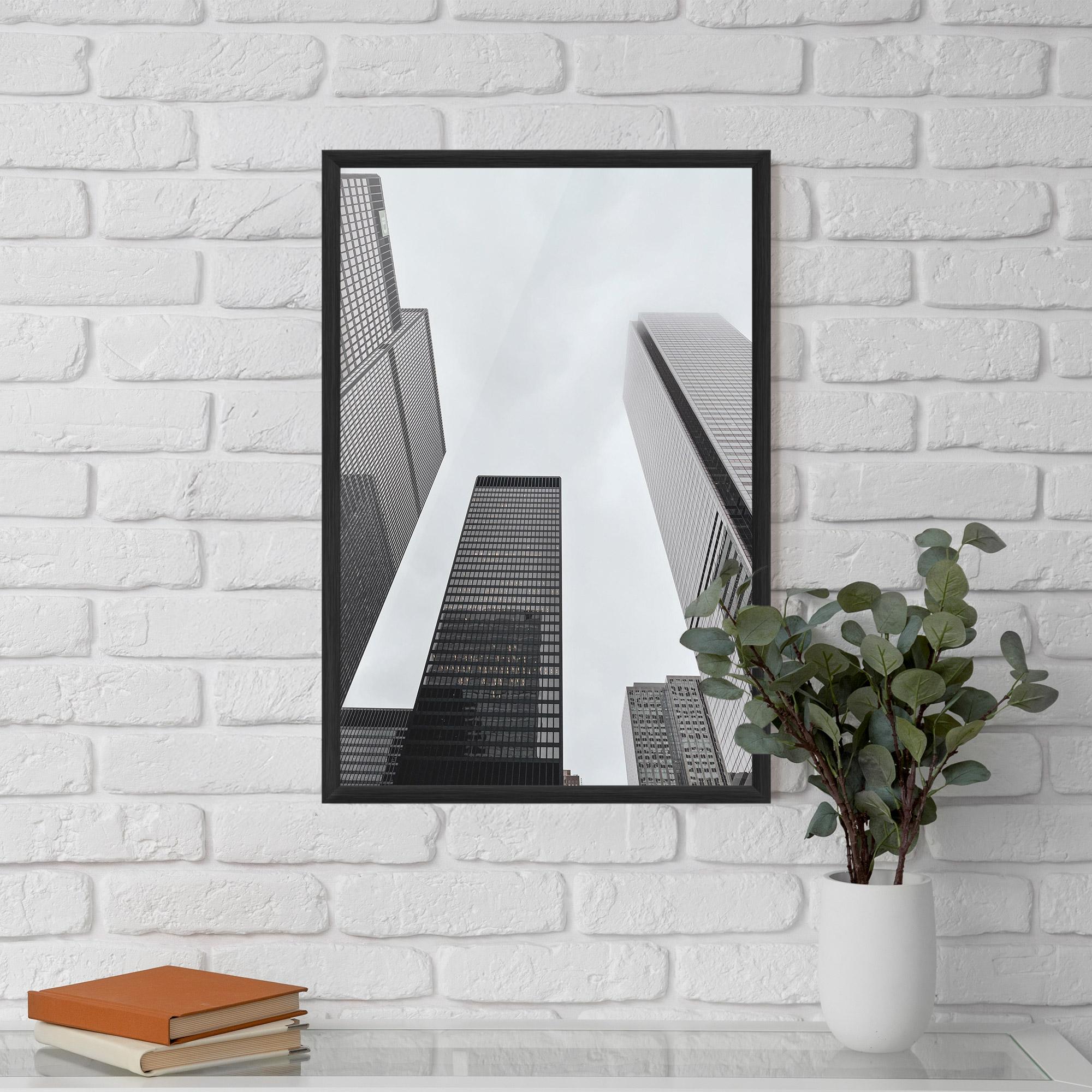 Plakat w Ramie Grey High Building mockup 5