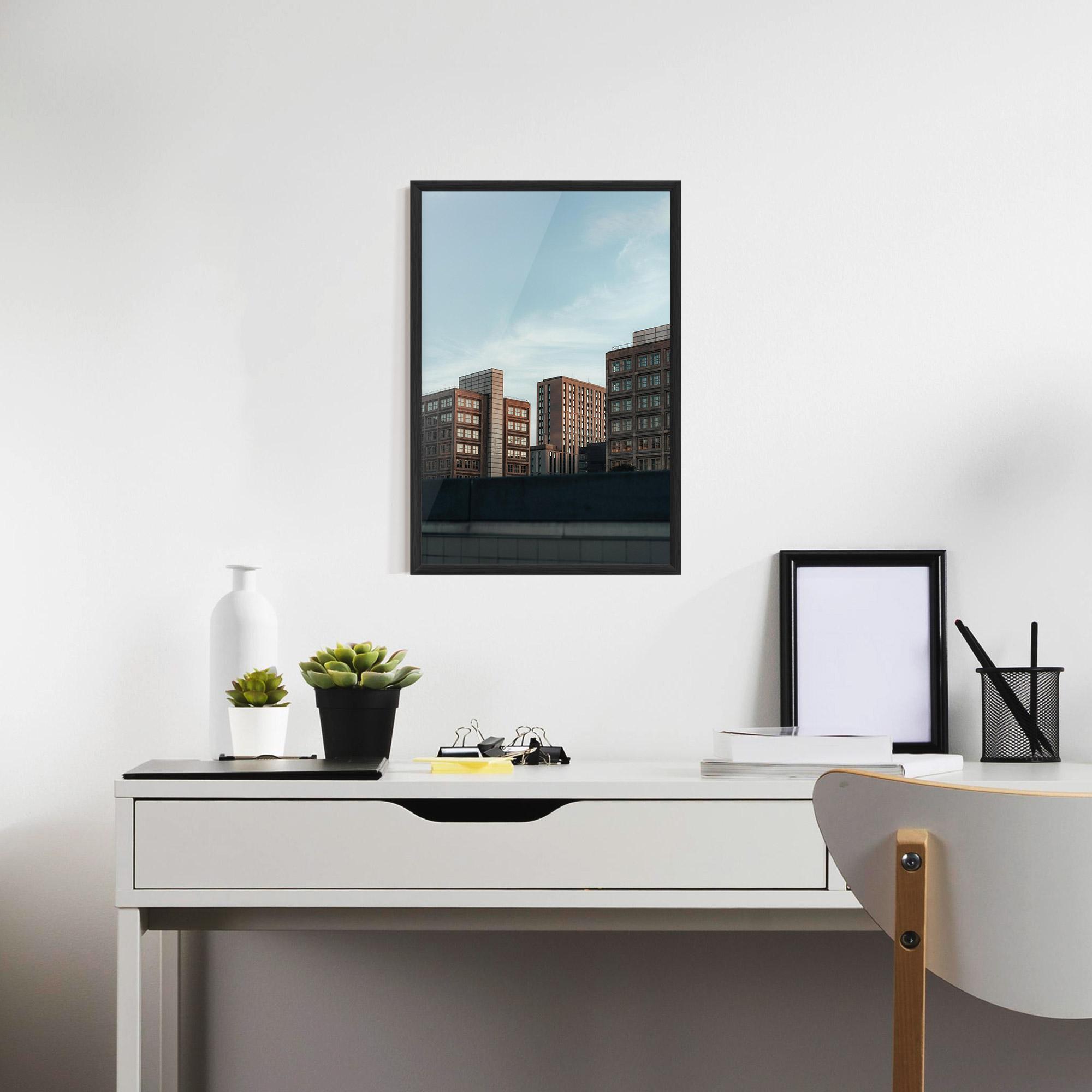 Plakat w Ramie Daylight Building mockup 7