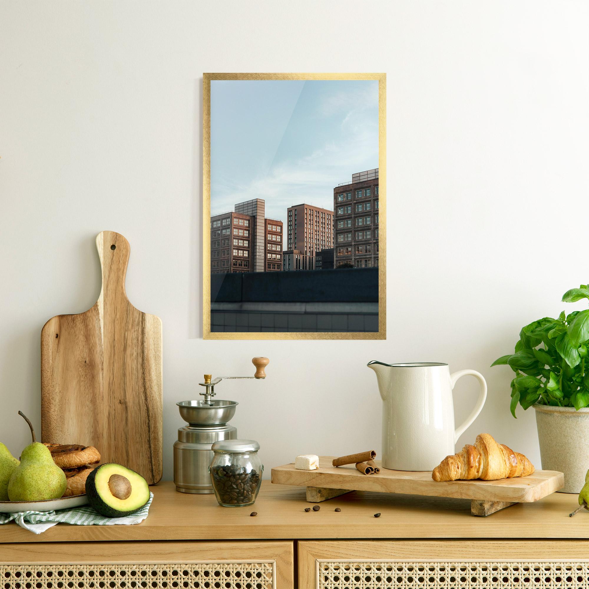 Plakat w Ramie Daylight Building mockup 8