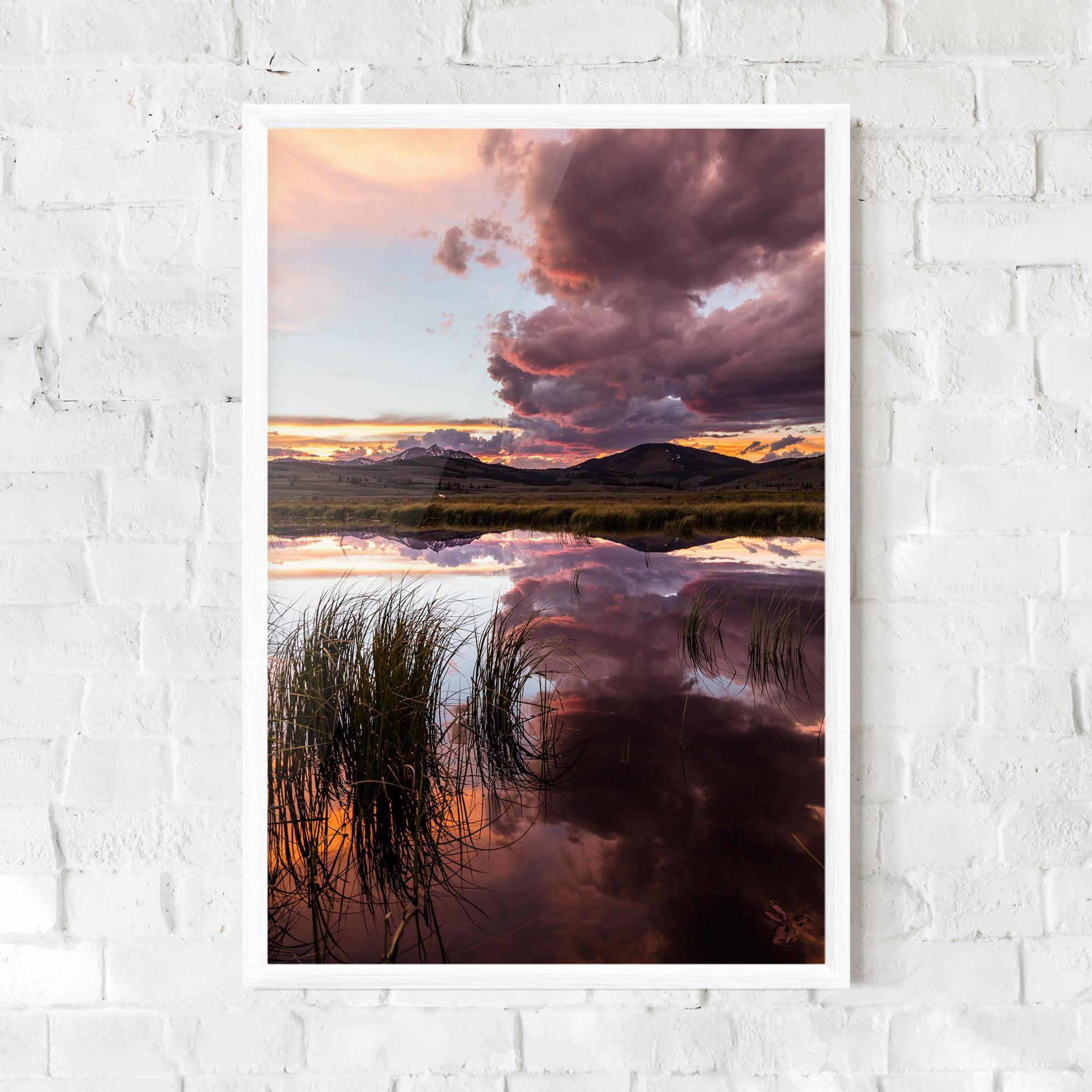 Plakat w Ramie Pretty View mockup 0