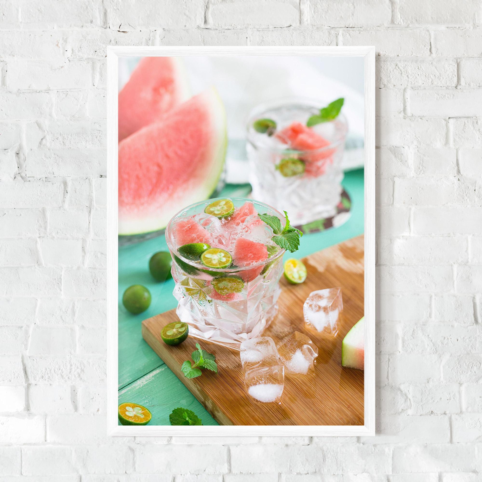 Plakat w Ramie Summer Drink mockup 0