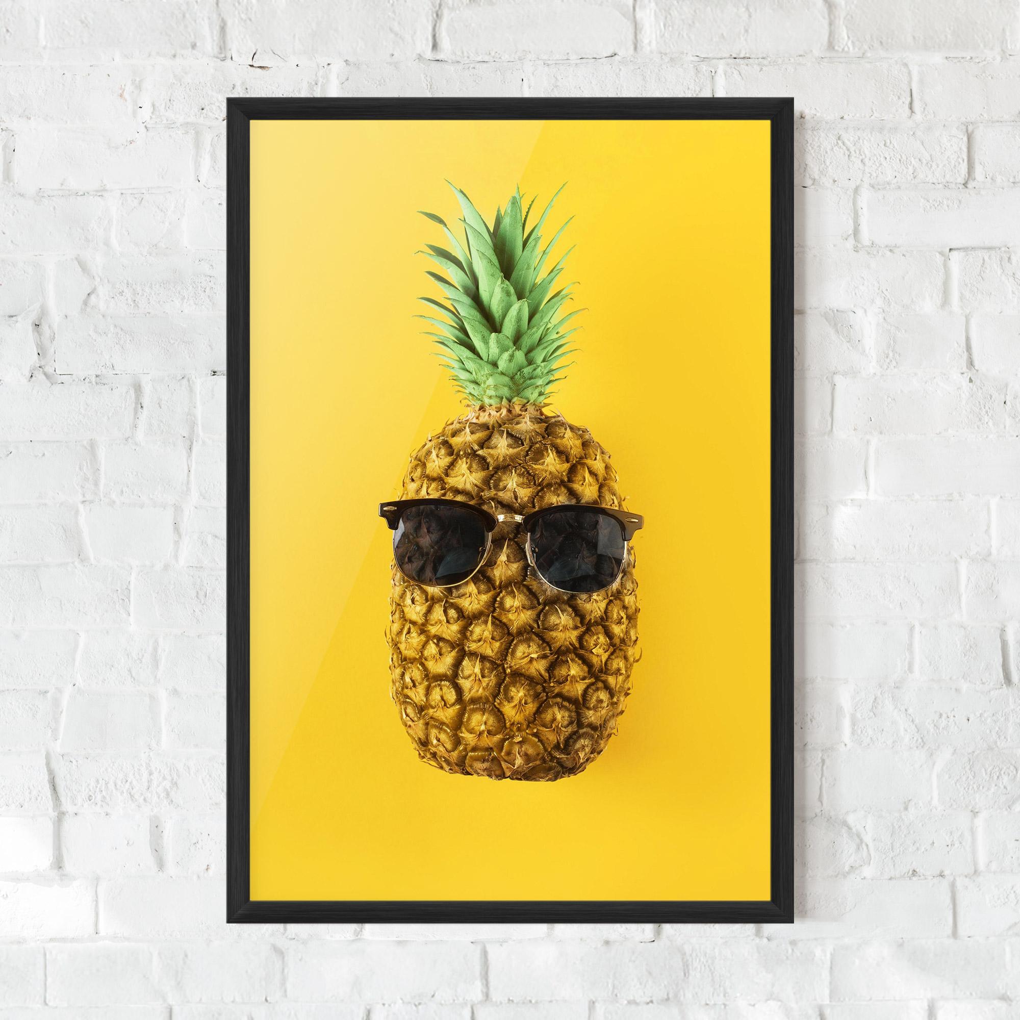 Plakat w Ramie Fresh Pineapple mockup 0