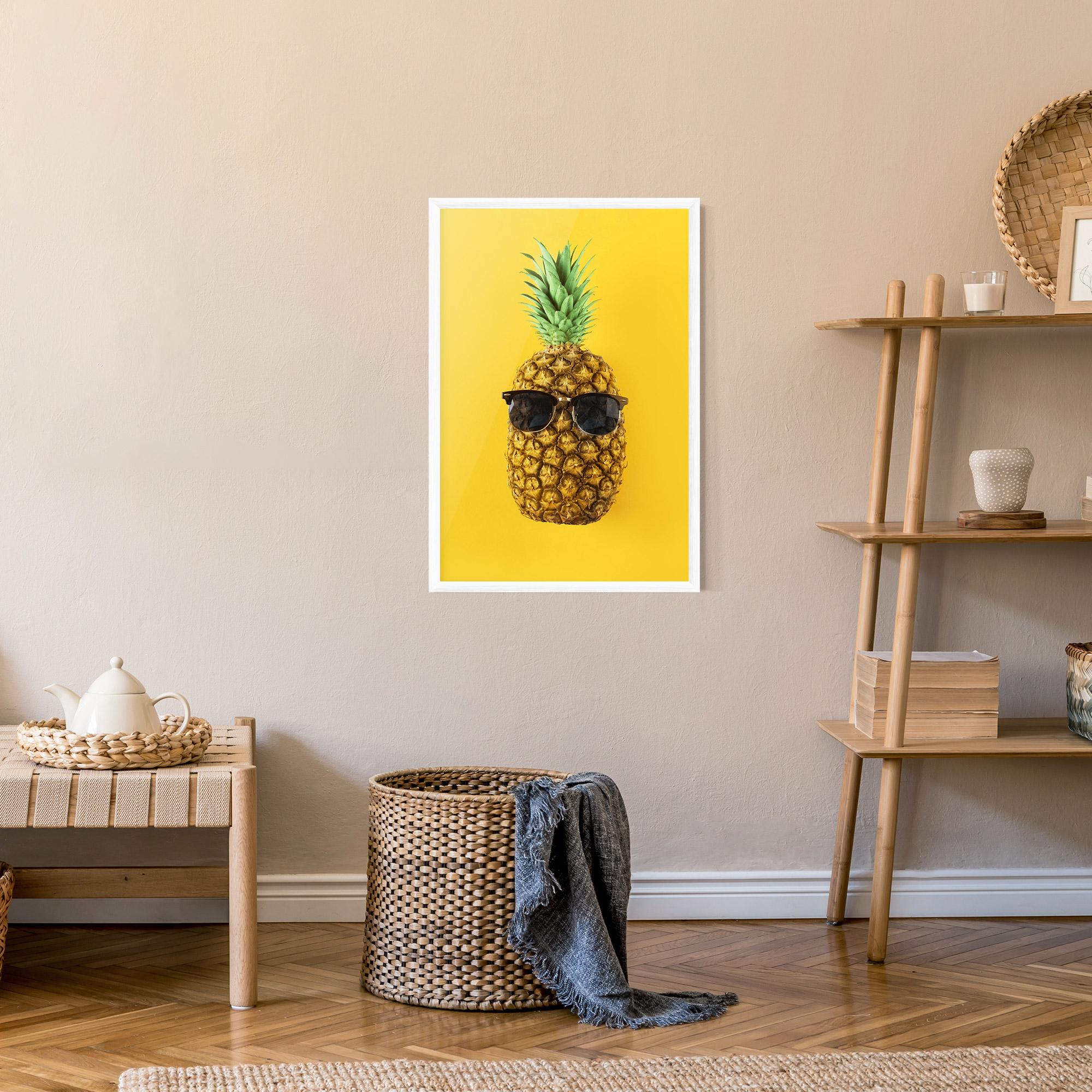 Plakat w Ramie Fresh Pineapple mockup 9