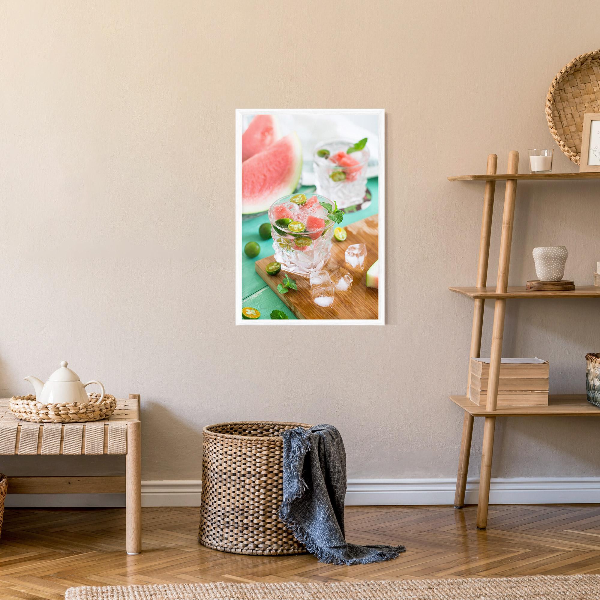 Plakat w Ramie Summer Drink mockup 9