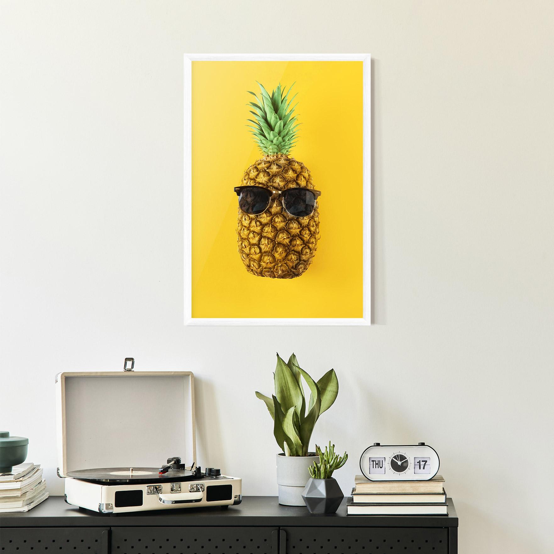 Plakat w Ramie Fresh Pineapple mockup 2
