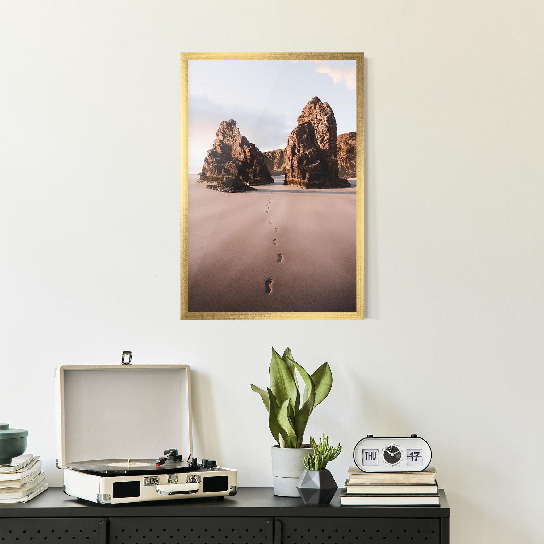 Plakat w Ramie Sand Mark mockup 2