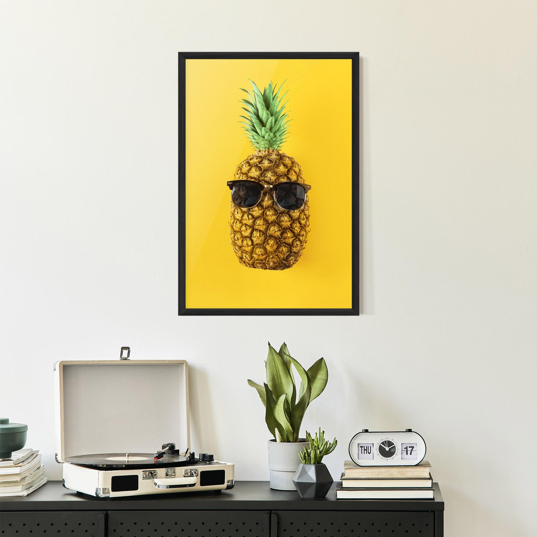 Plakat w Ramie Fresh Pineapple mockup 2