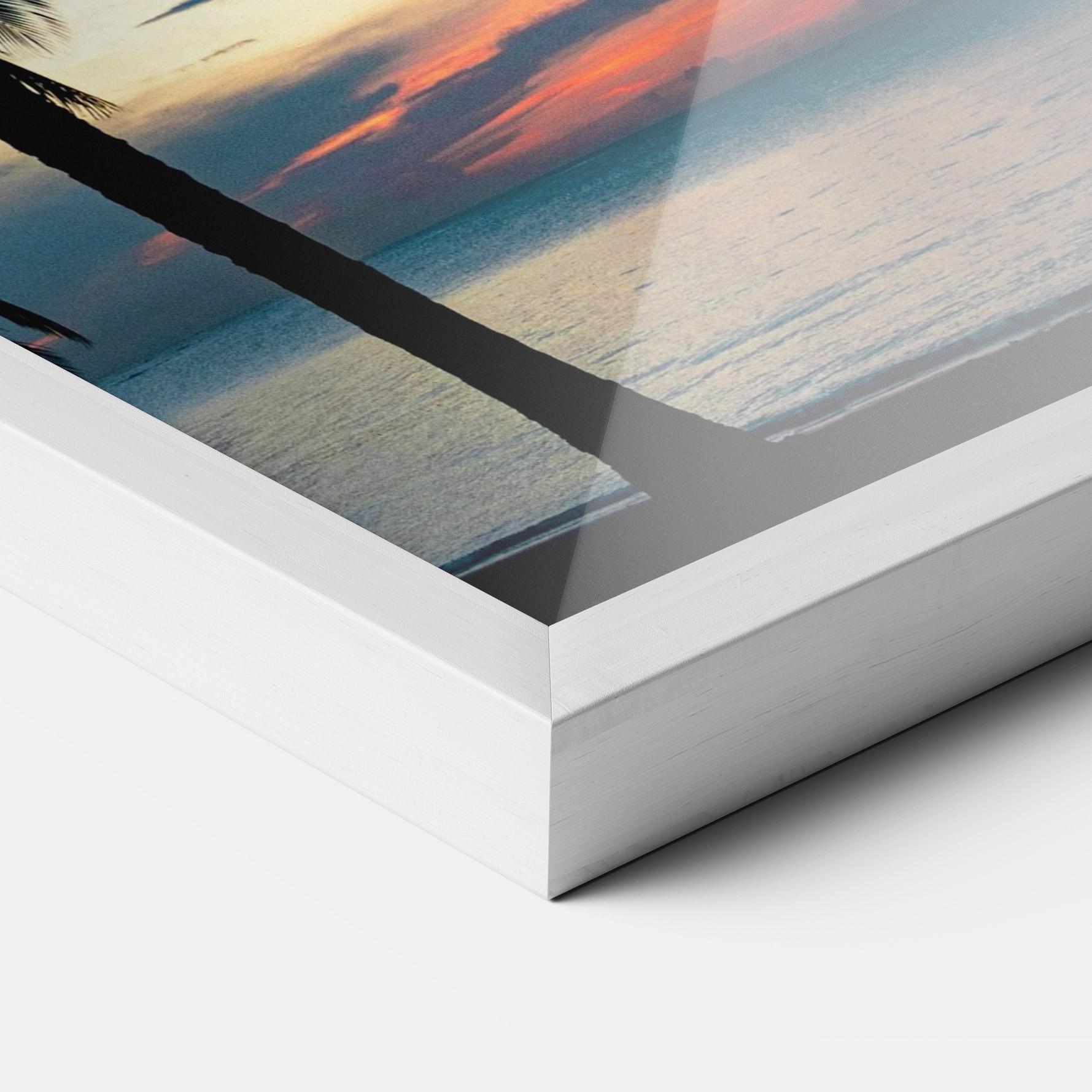 Plakat w Ramie Palm Shilouette mockup 3