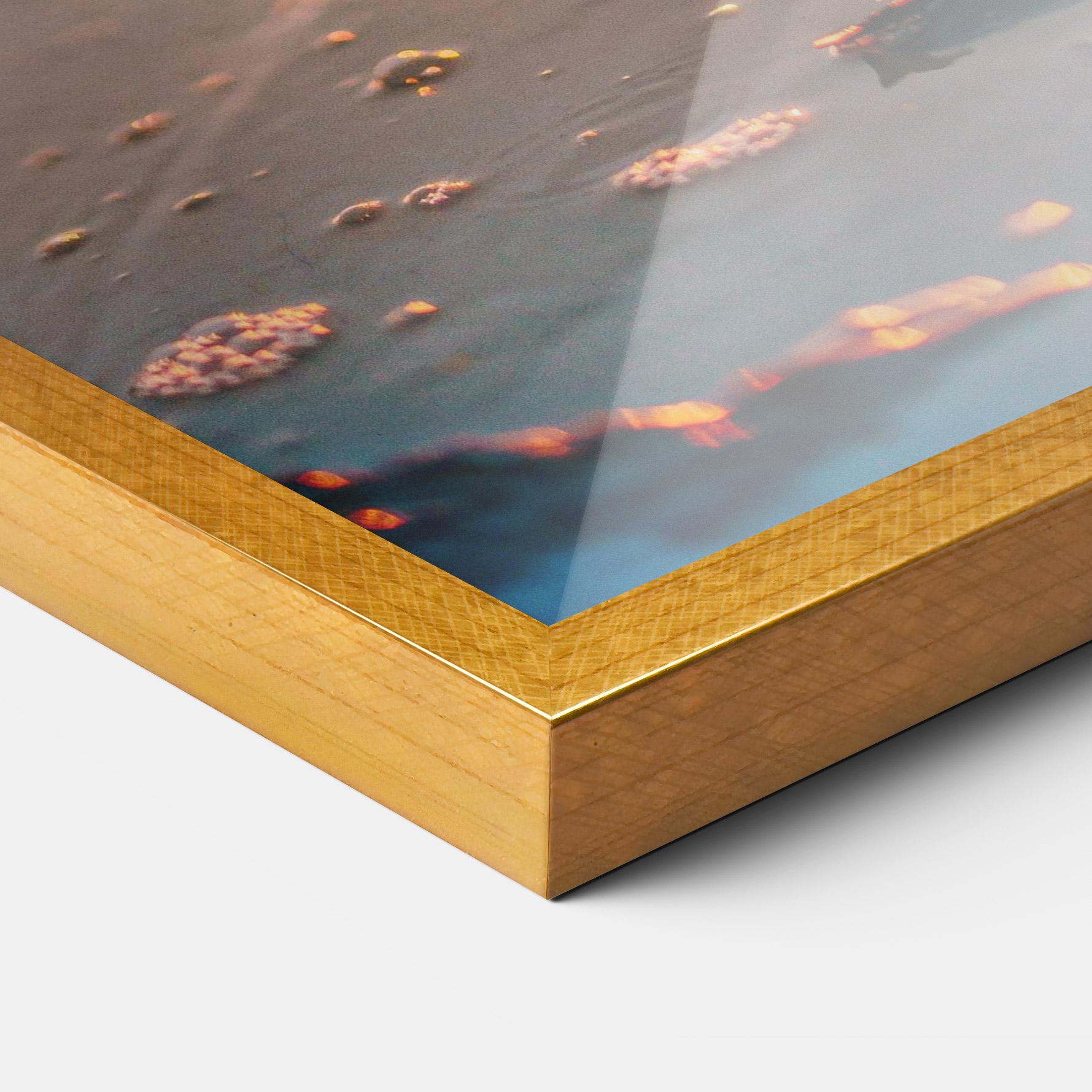 Plakat w Ramie Jar With Lights mockup 3