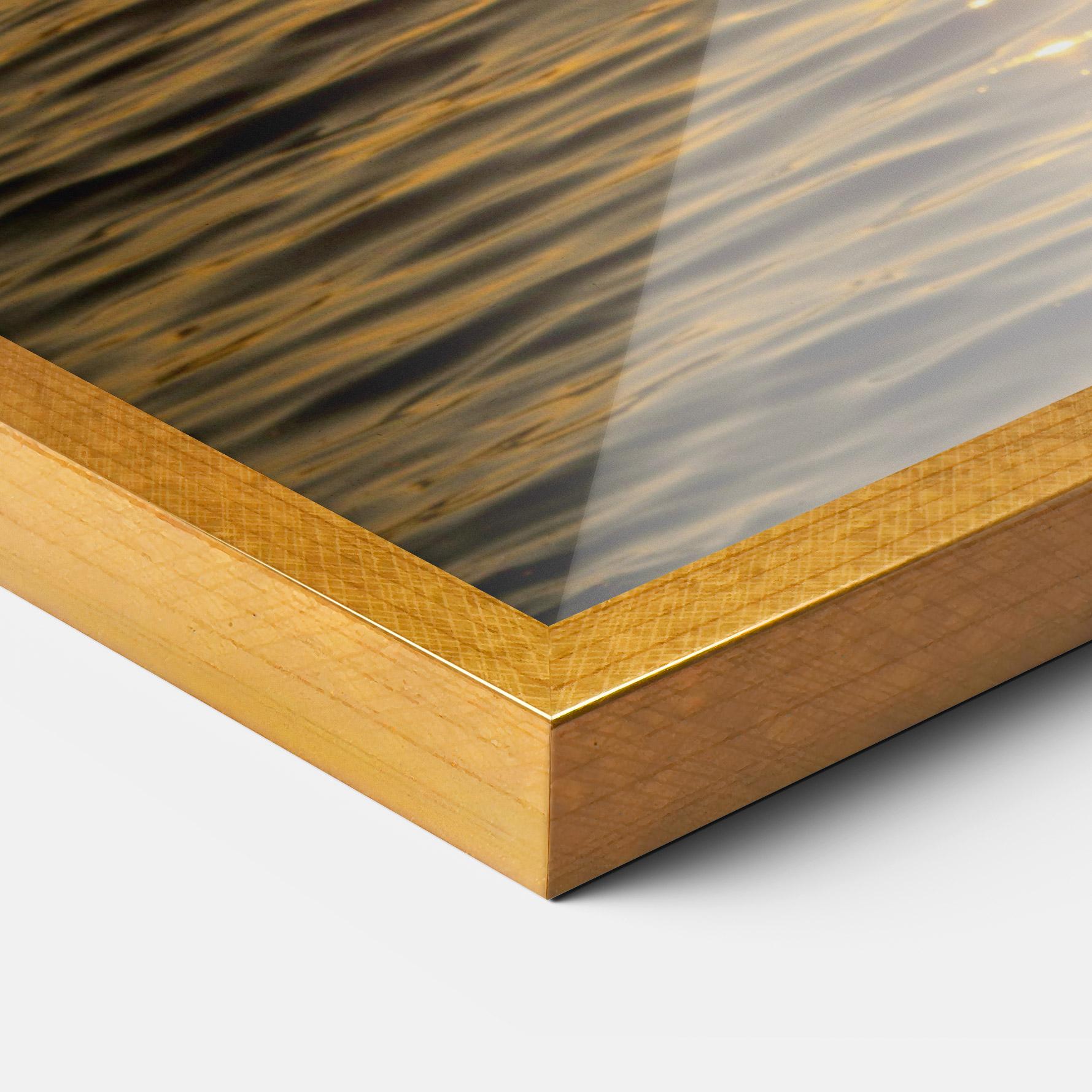 Plakat w Ramie Yellow Sunrise mockup 3