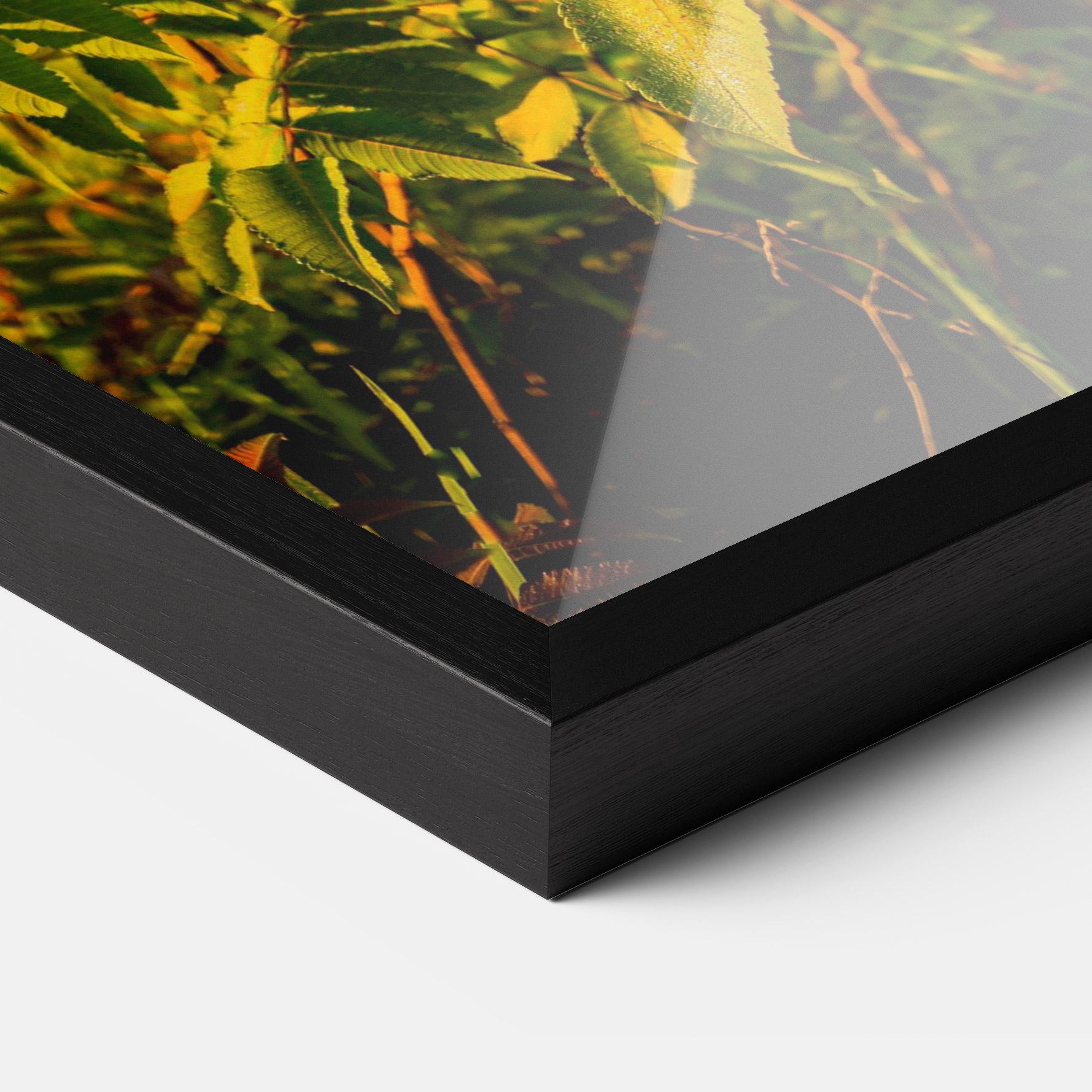 Plakat w Ramie Summer Leaves mockup 3